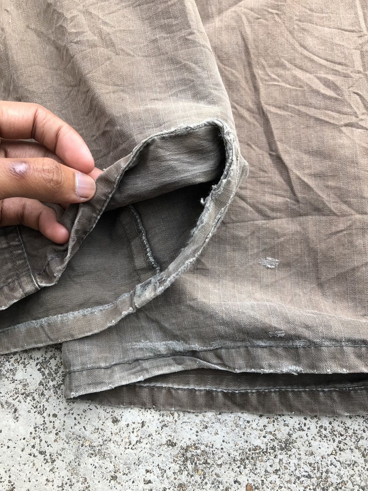 Japanese Brand SUN FADED BROWN CARGO PANT BY TWENTY WORKS Size US 34 / EU 50 - 9 Thumbnail