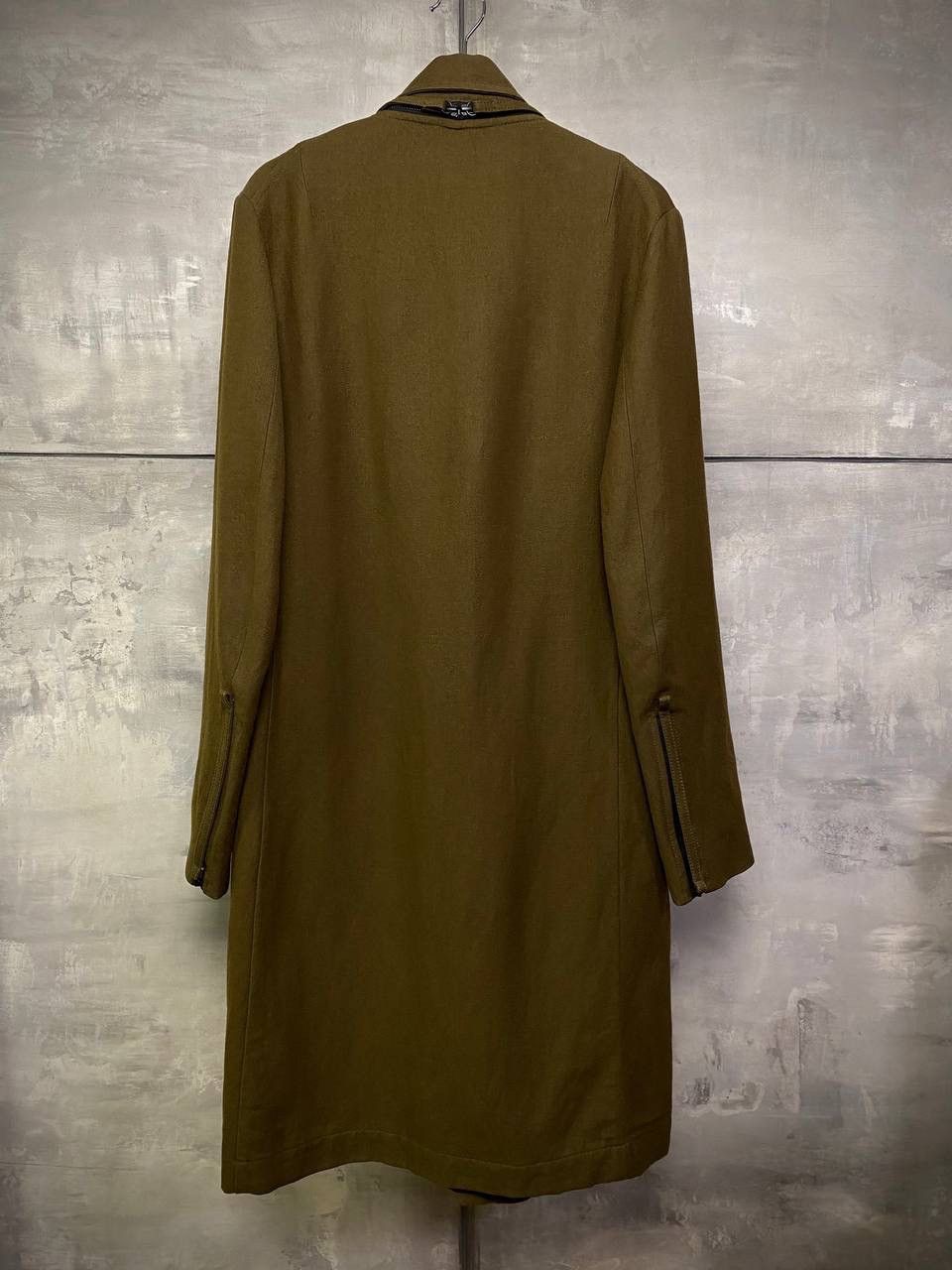 Ann Demeulemeester FW15 Wool Coat Zip Breast Sample Runway S-M Size US M / EU 48-50 / 2 - 3 Thumbnail
