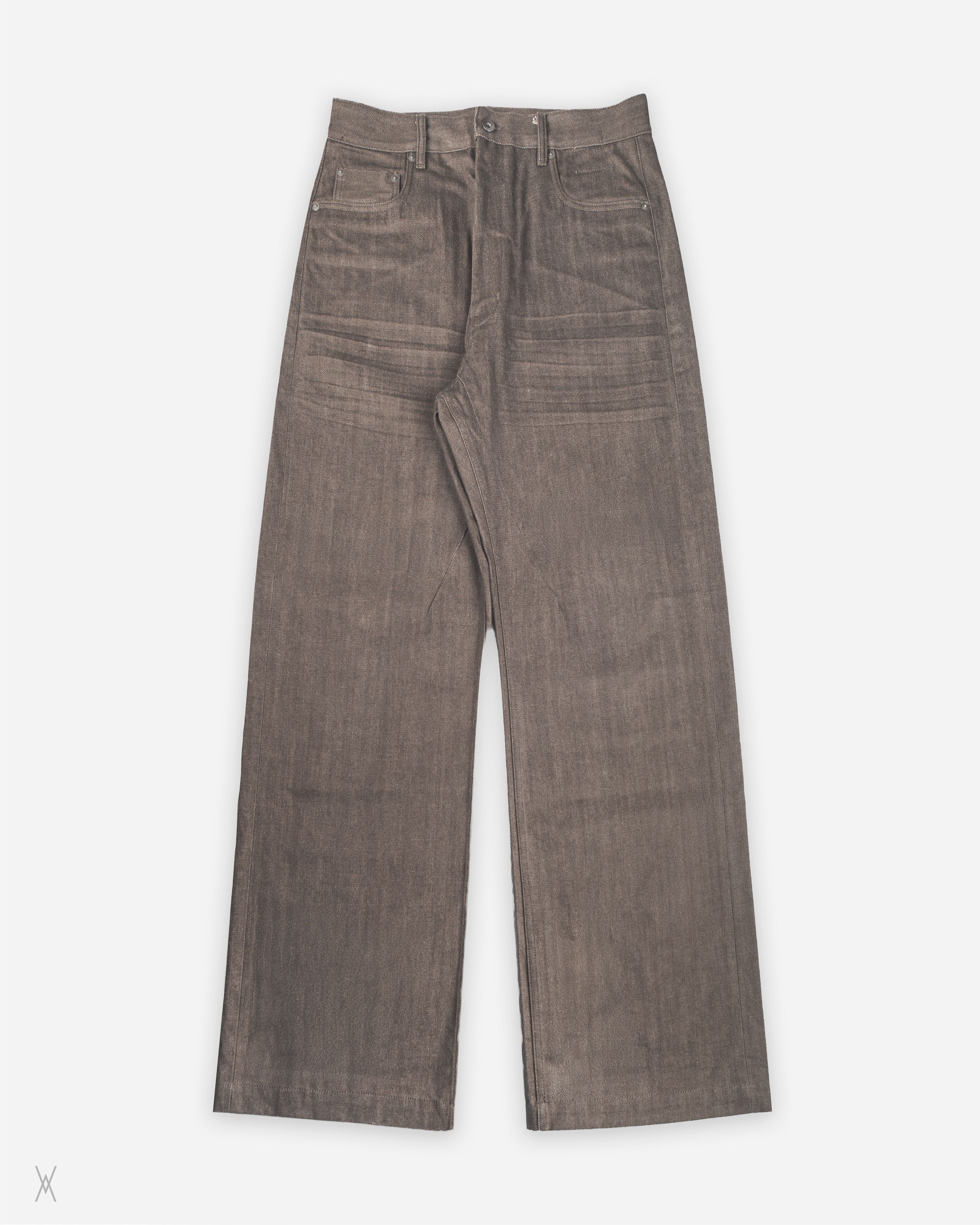 Rick Owens Drkshdw Rick Owens DRKSHDW Geth Cut jeans in Dark Dust Size US 31 - 1 Thumbnail