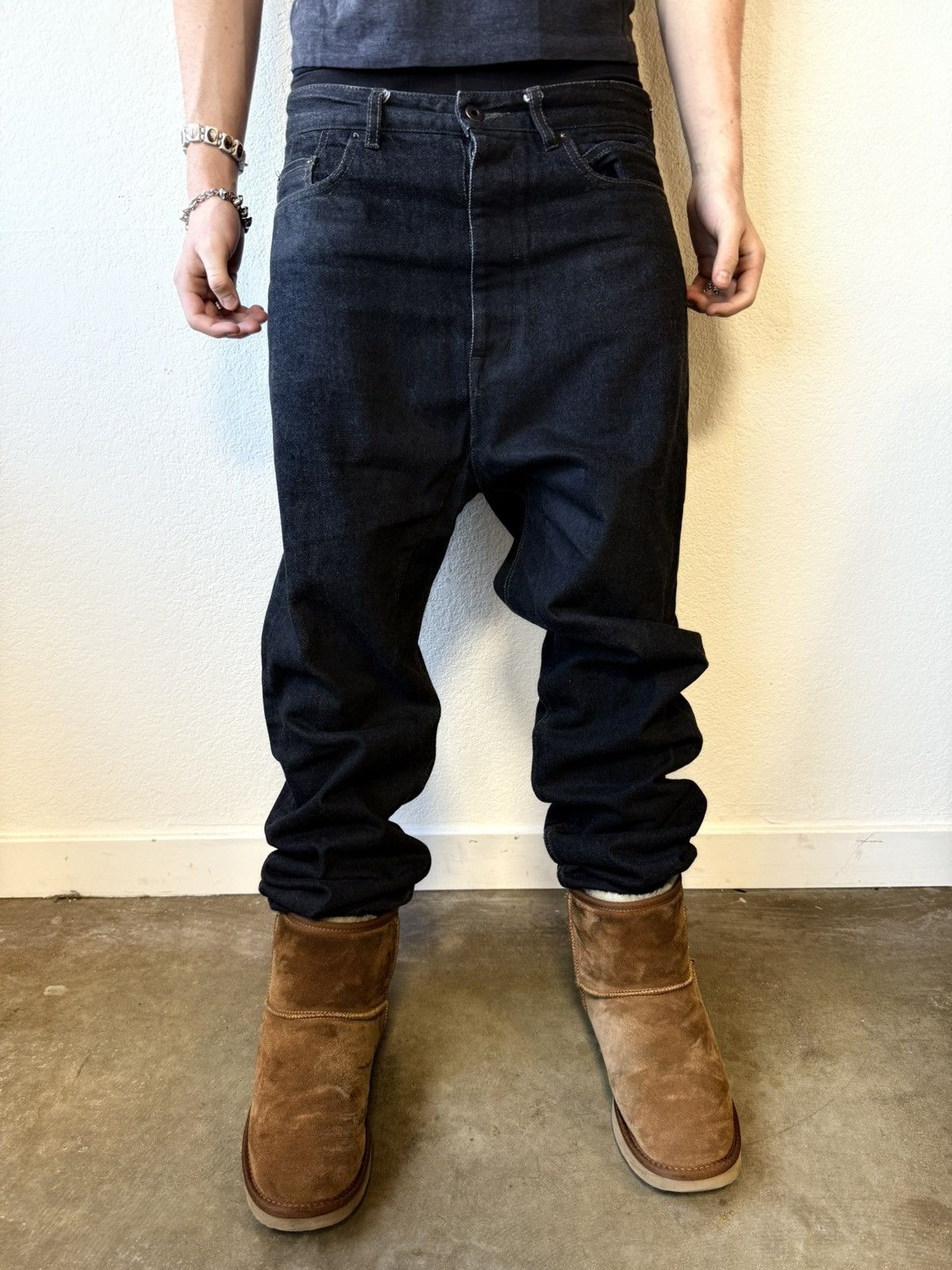 Rick Owens Rick Owens Collapse Cut Jeans Size US 34 / EU 50 - 1 Thumbnail