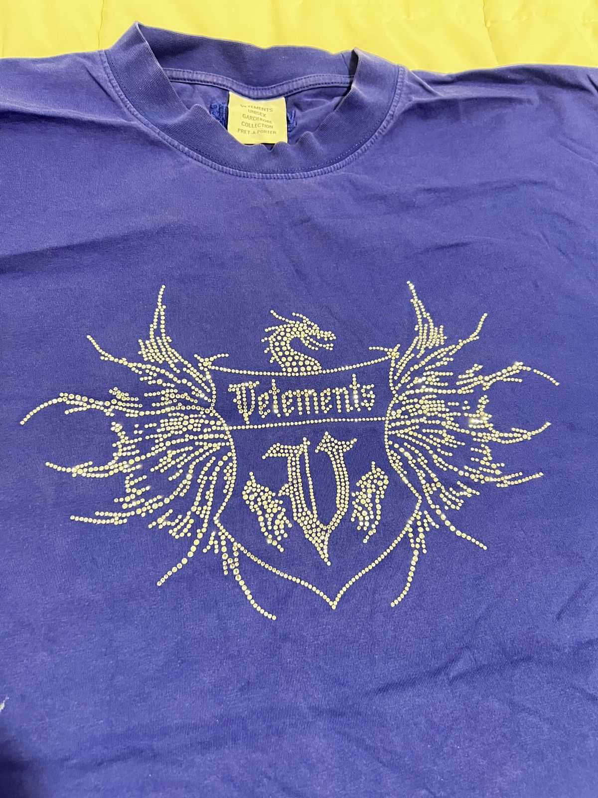 Vetements AUTHENTIC VETEMENTS 2022 DRAGON CRYSTAL LOGO Size US S / EU 44-46 / 1 - 3 Thumbnail