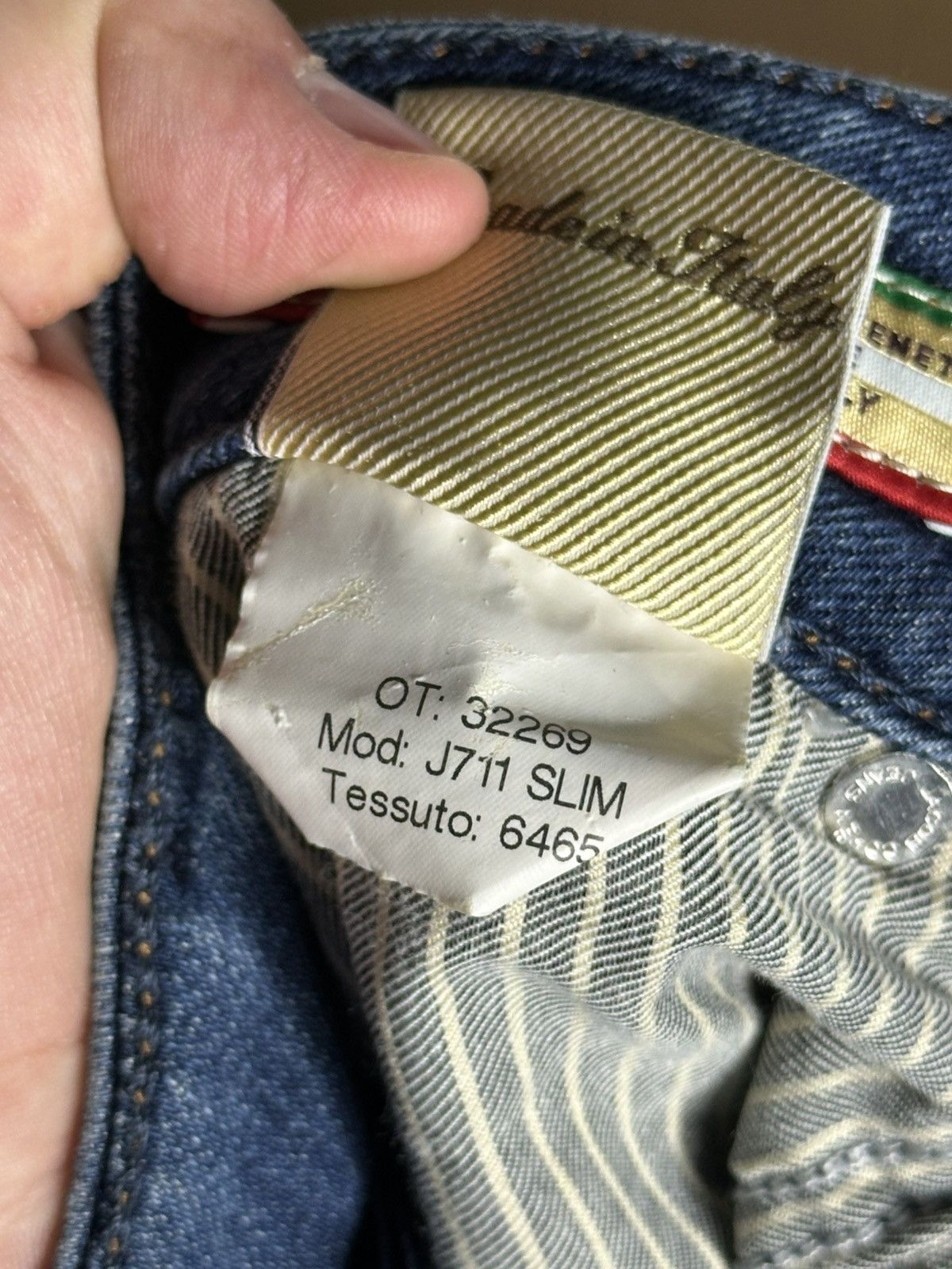 Jacob Cohen Jacob Cohen J711 Slim Jeans Size 27 Blue Denim Size 27" / US 4 / IT 40 - 11 Thumbnail