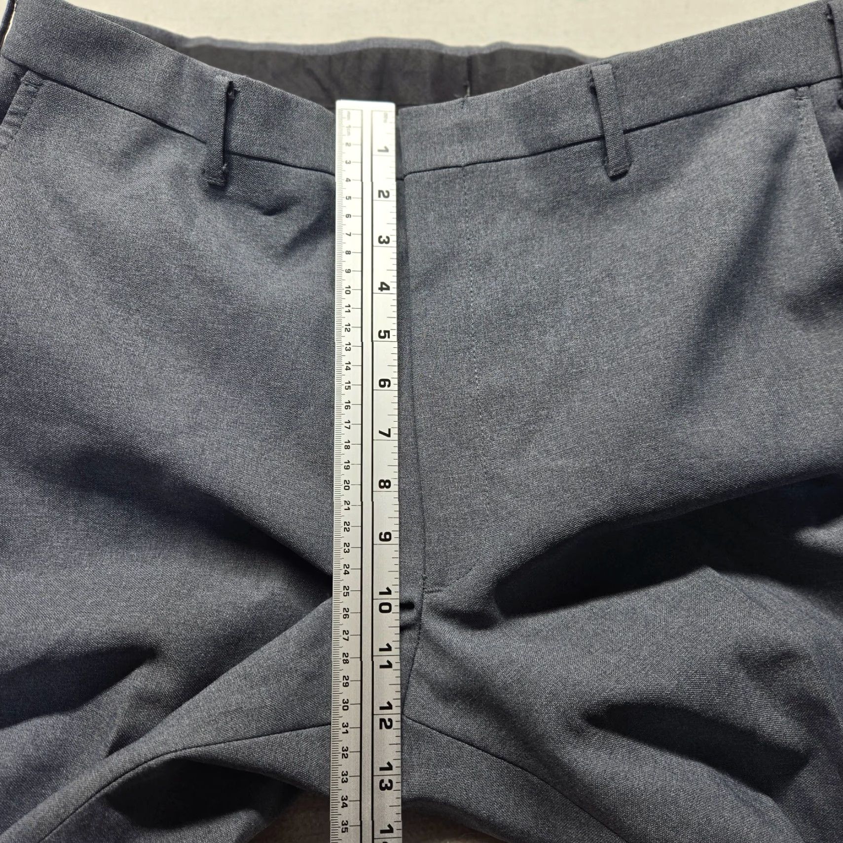 Vintage VISA Gray Pants Regular Men 38R Pockets Straight Inseam 30 in Dress Uniform Style America’s Freedom Size US 38 / EU 54 - 5 Thumbnail