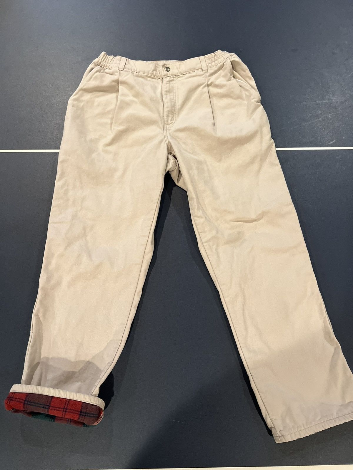 L.L. Bean 35x30 LL Bean Insulated Flannel Pants Size US 35 - 1 Thumbnail