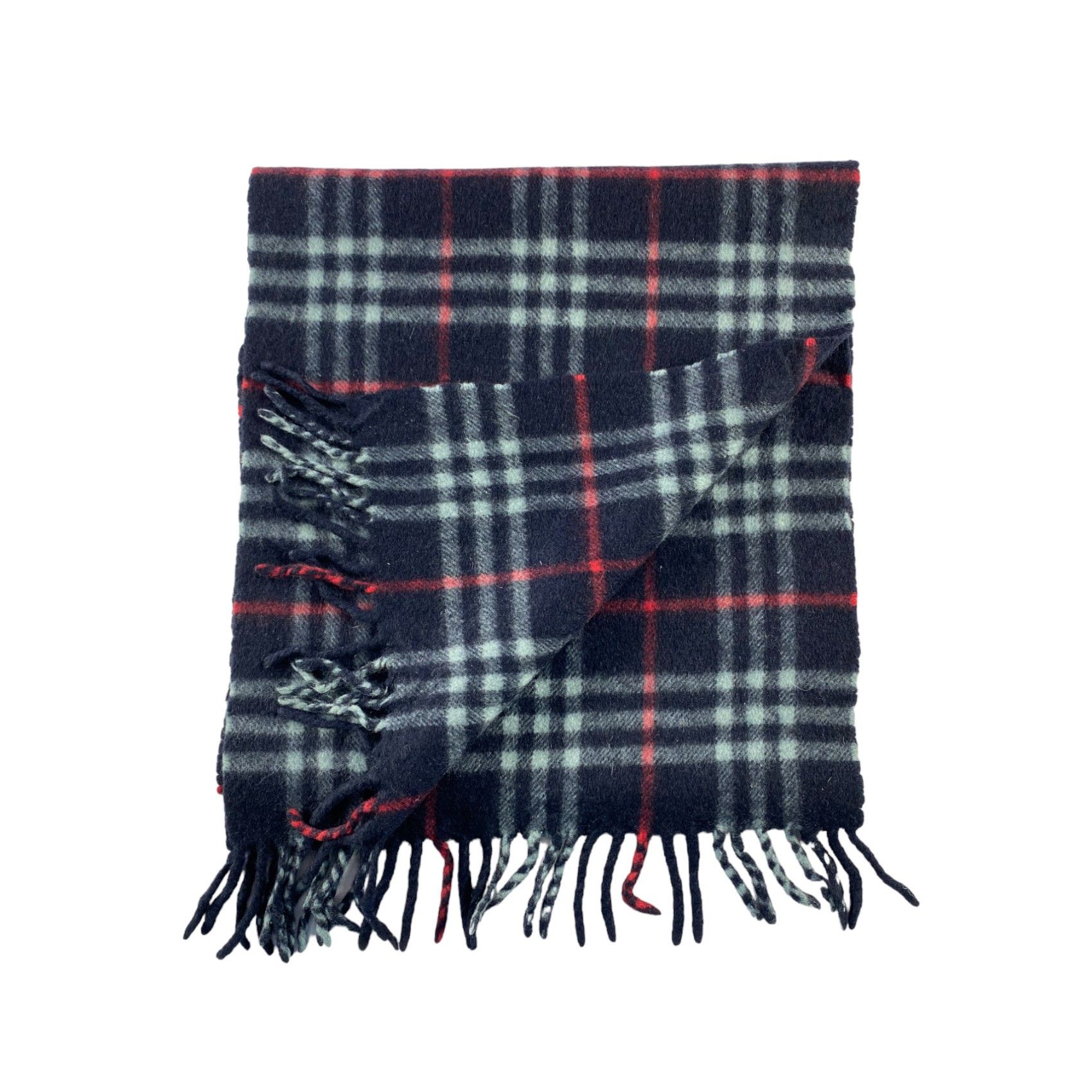 Burberry × Vintage Burberry Scarf / Muffler / Neckwear - WW1623 Size ONE SIZE - 4 Thumbnail