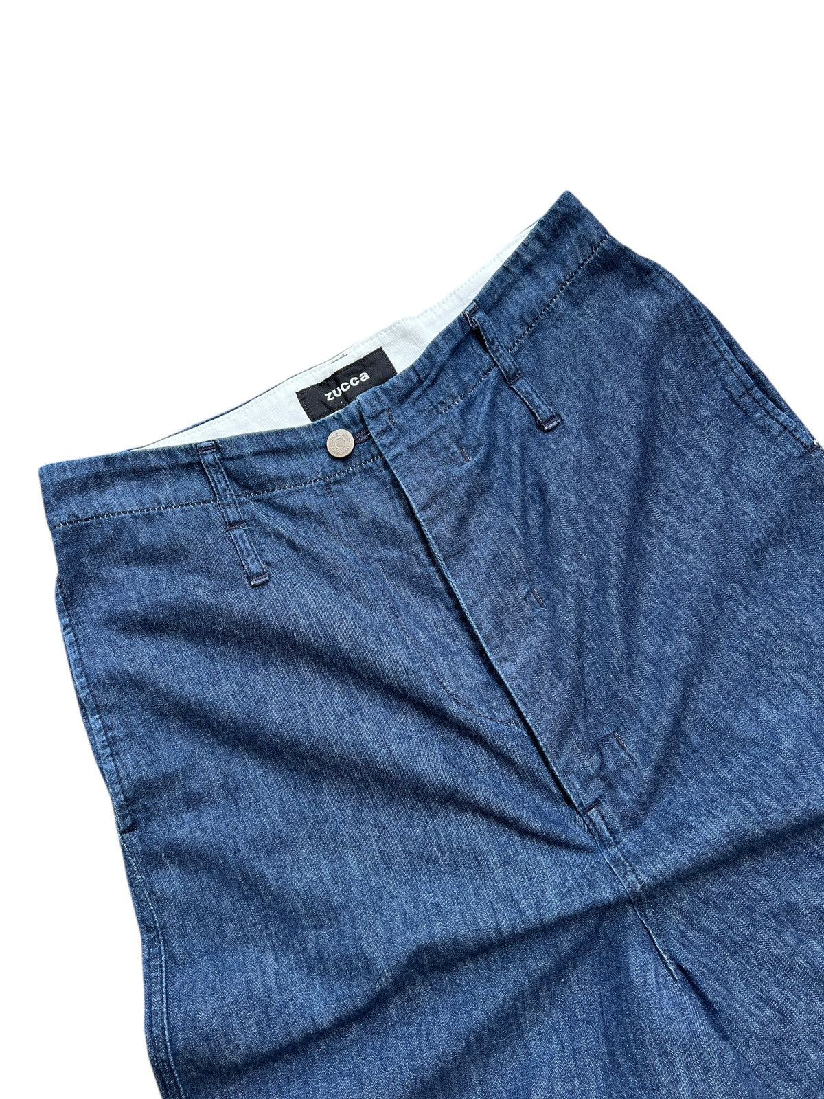 Zucca 2000s Zucca High Waist Wide Leg Pants Size 29" - 6 Thumbnail