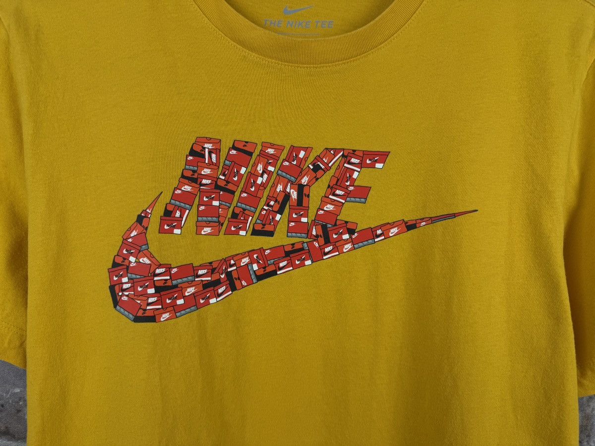 Nike Men’s Nike T-Shirt Yellow Big Logo Streetwear Size Medium Size US M / EU 48-50 / 2 - 5 Thumbnail