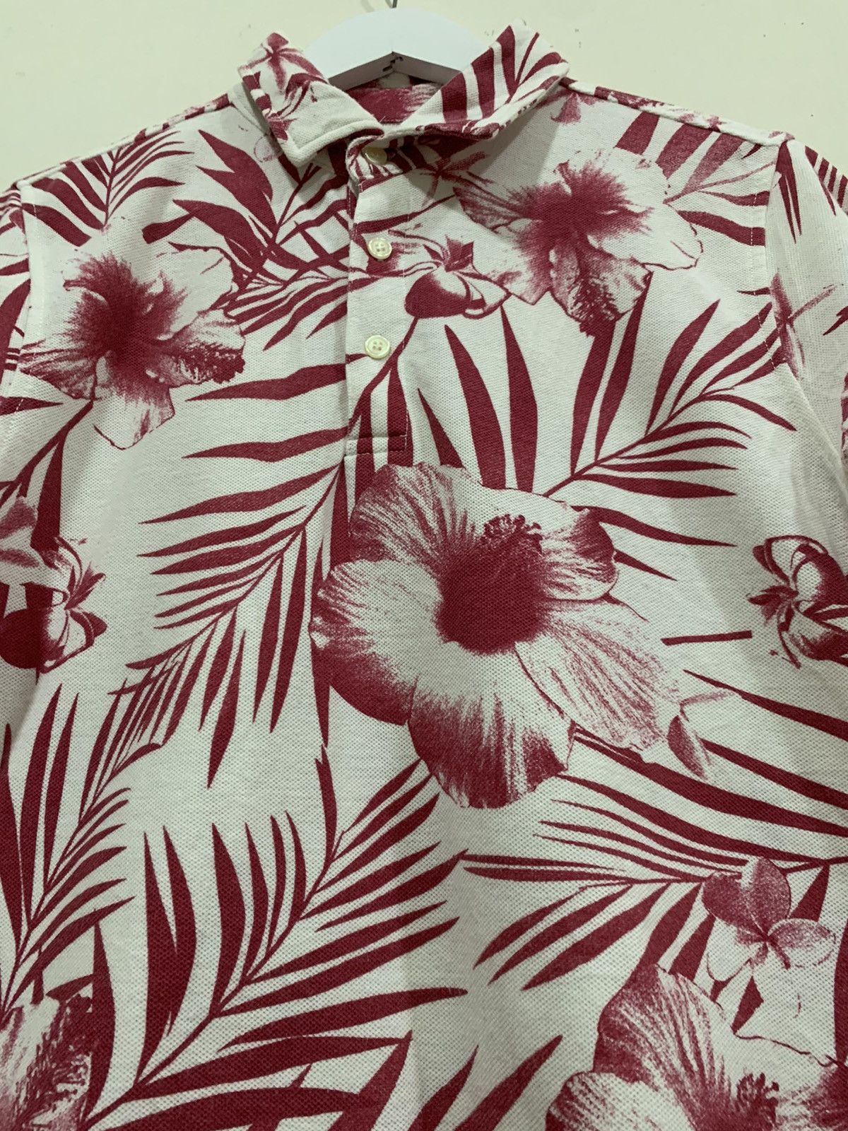 Japanese Brand Free Nature Hawaii Polo Shirt Size US L / EU 52-54 / 3 - 4 Thumbnail