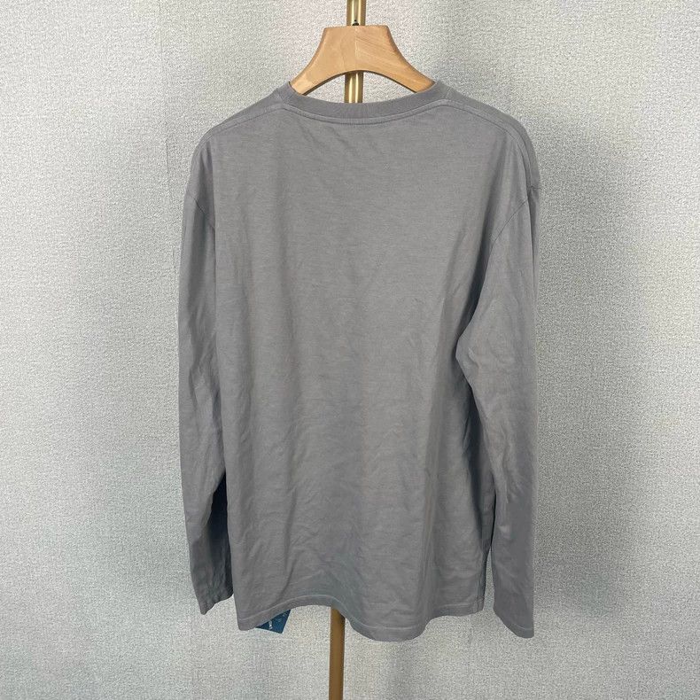 Loewe LOEWE Gray cotton long-sleeved T-shirt Size M / US 6-8 / IT 42-44 - 2 Thumbnail