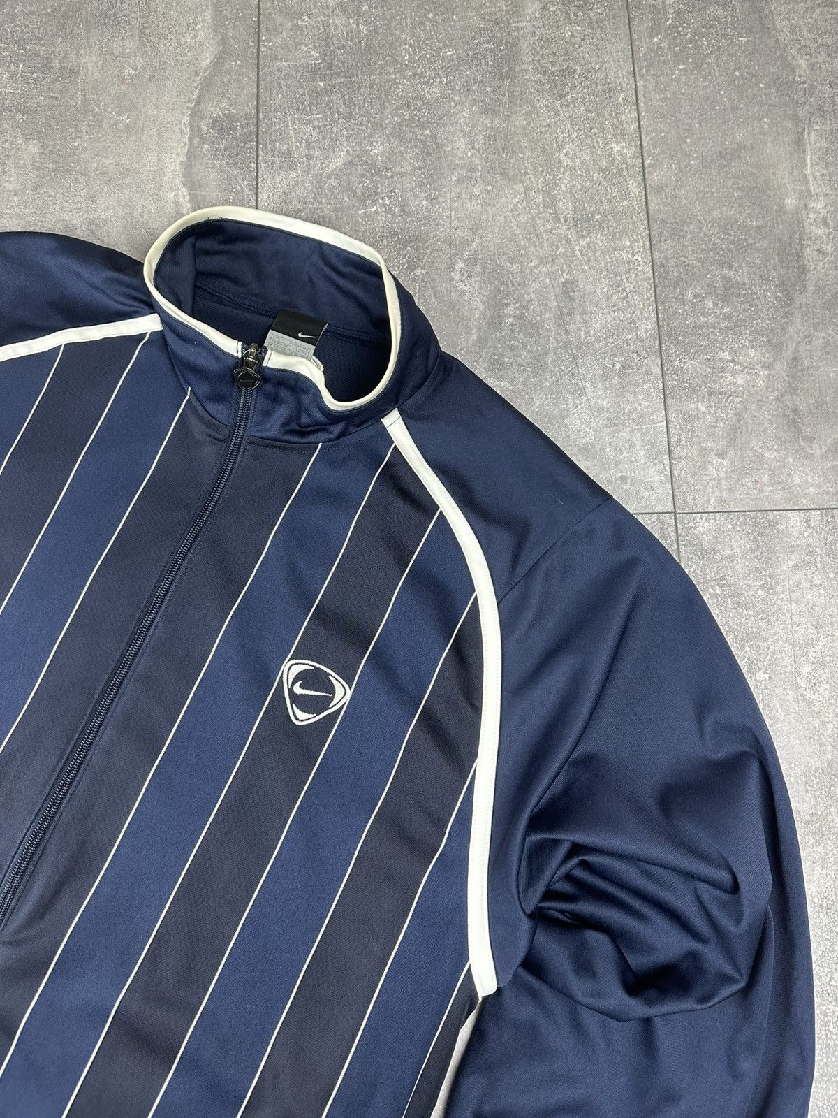 Nike Nike Vintage Retro Small Swoosh Logo Track-Top Jacket Size US XL / EU 56 / 4 - 3 Thumbnail