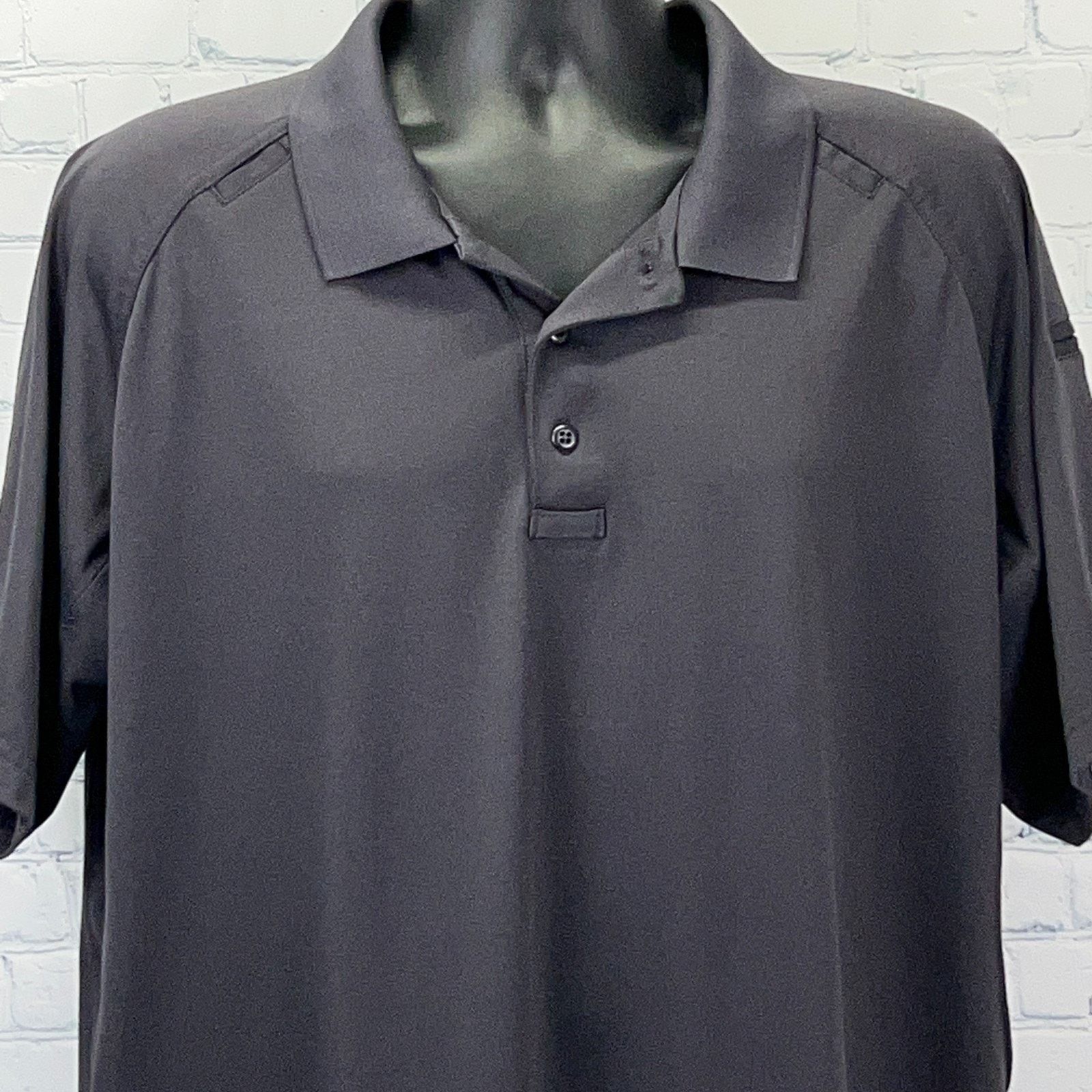 5.11 5.11 Tactical Polo Shirt Short Sleeve Pen Pockets Gray XL Size US XL / EU 56 / 4 - 1 Thumbnail