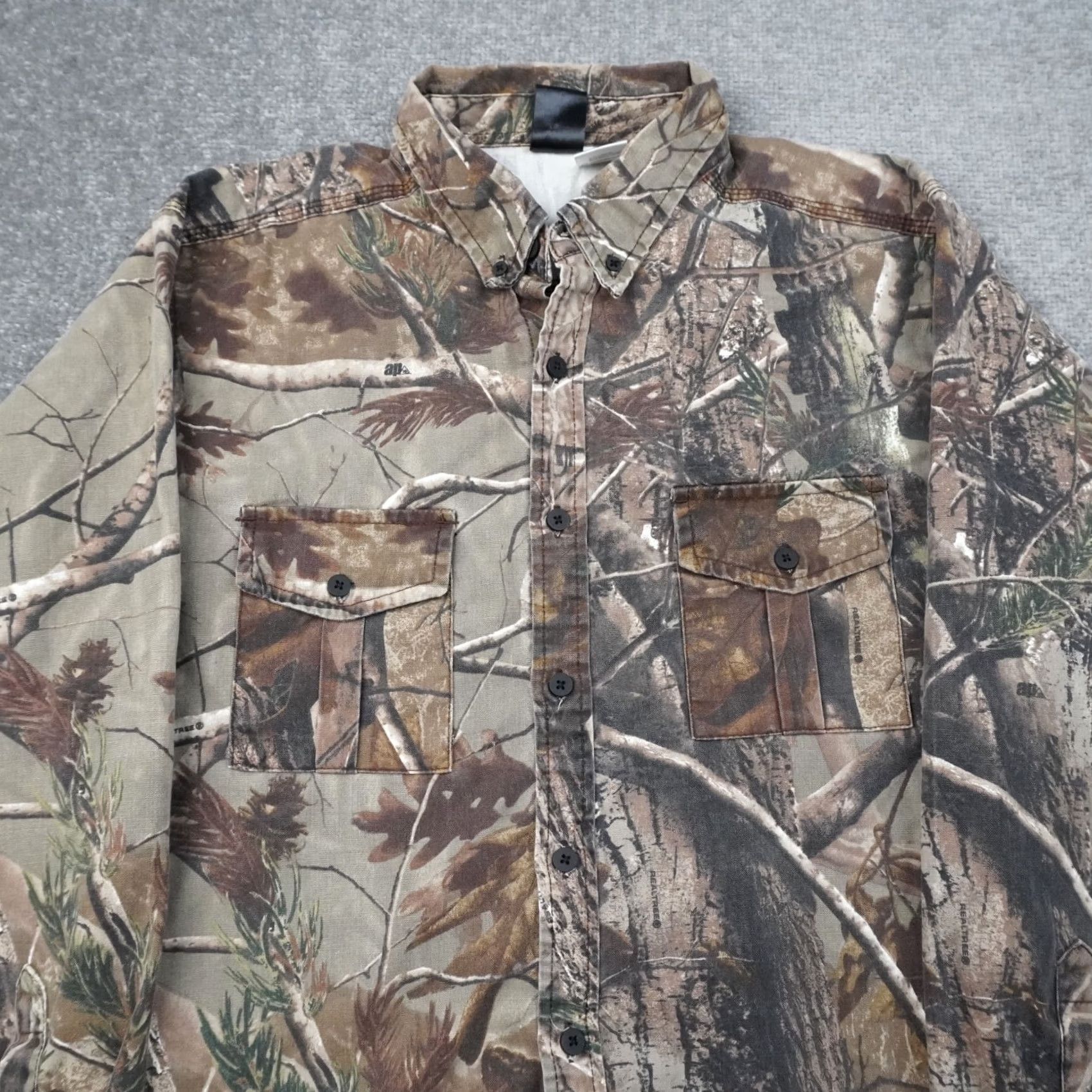Realtree Realtree RealTree Camo Mens Large Multicolor Long Sleeve Full Button Collared Shirt Size US L / EU 52-54 / 3 - 6 Thumbnail