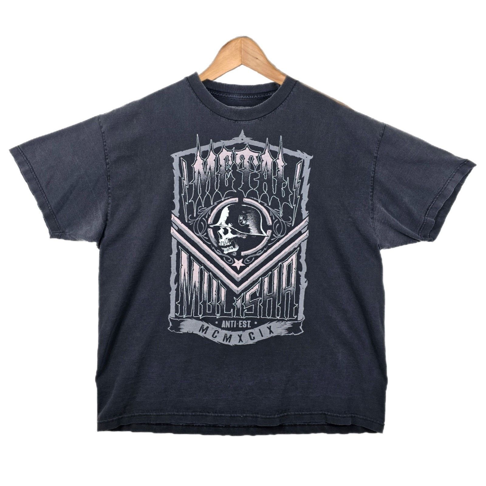 Metal Mulisha Vintage Metal Mulisha Shirt XXL Y2K Cyber Grunge Biker Size US XXL / EU 58 / 5 - 1 Thumbnail