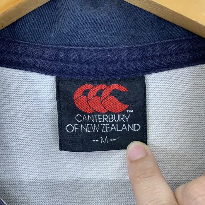 Canterbury of New Zealand Vintage CANTERBURY NEW ZEALAND RUGBY Tee Shirt Polo Size US M / EU 48-50 / 2 - 5 Thumbnail