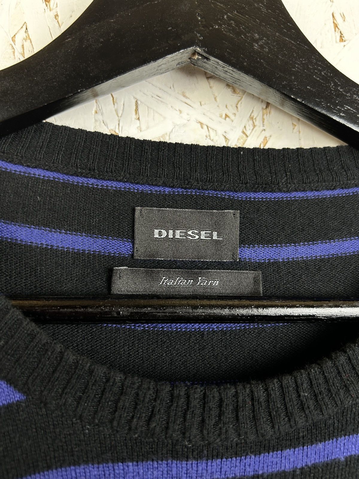 Diesel Diesel Italian Yarn Pullover Crewneck Sweater XXL Size US XXL / EU 58 / 5 - 5 Thumbnail