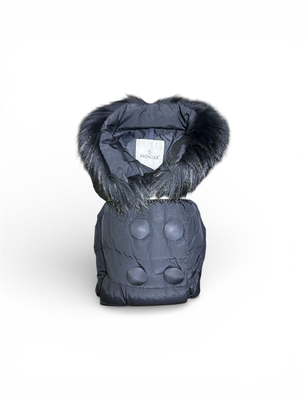 Moncler Moncler Johafur Long Down Coat w/ Real Fur Trim (Size 0) Size XS / US 0-2 / IT 36-38 - 2 Thumbnail