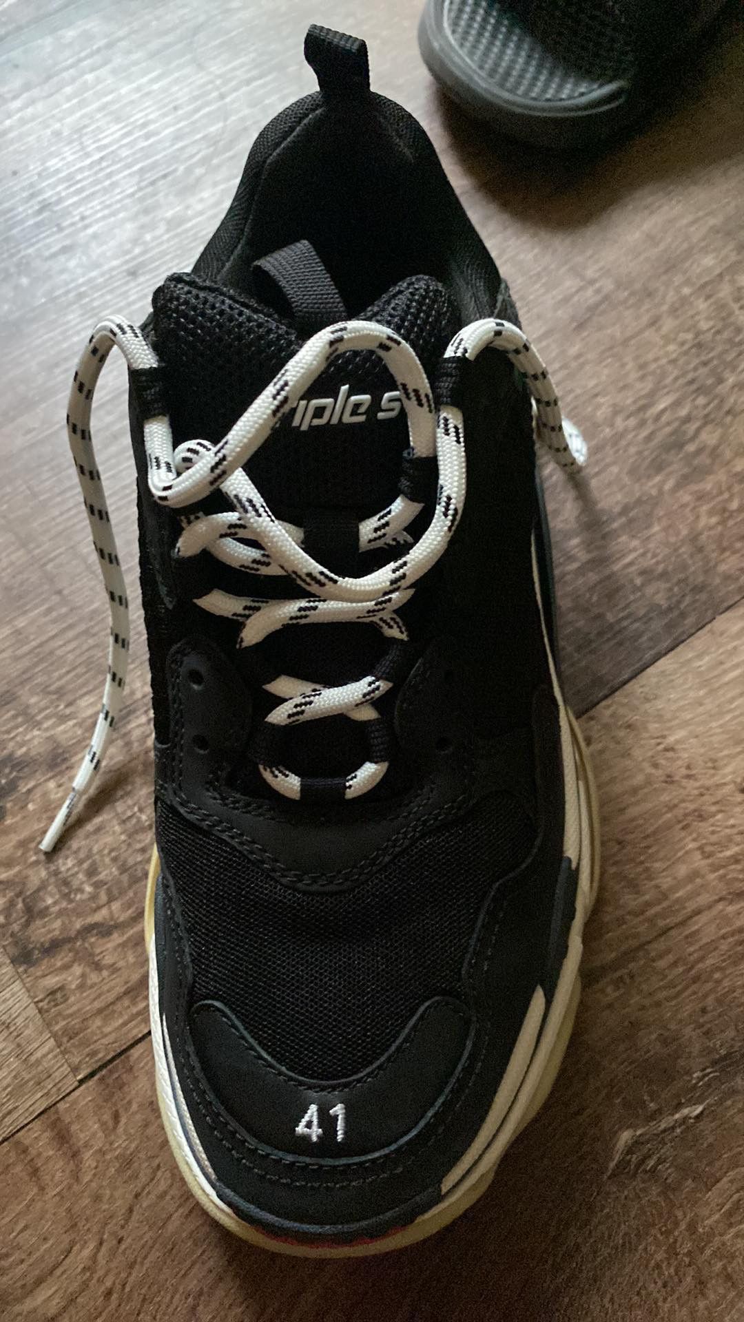 Balenciaga Balenciaga Triple S - Black Red White Size US 8 / EU 41 - 4 Thumbnail