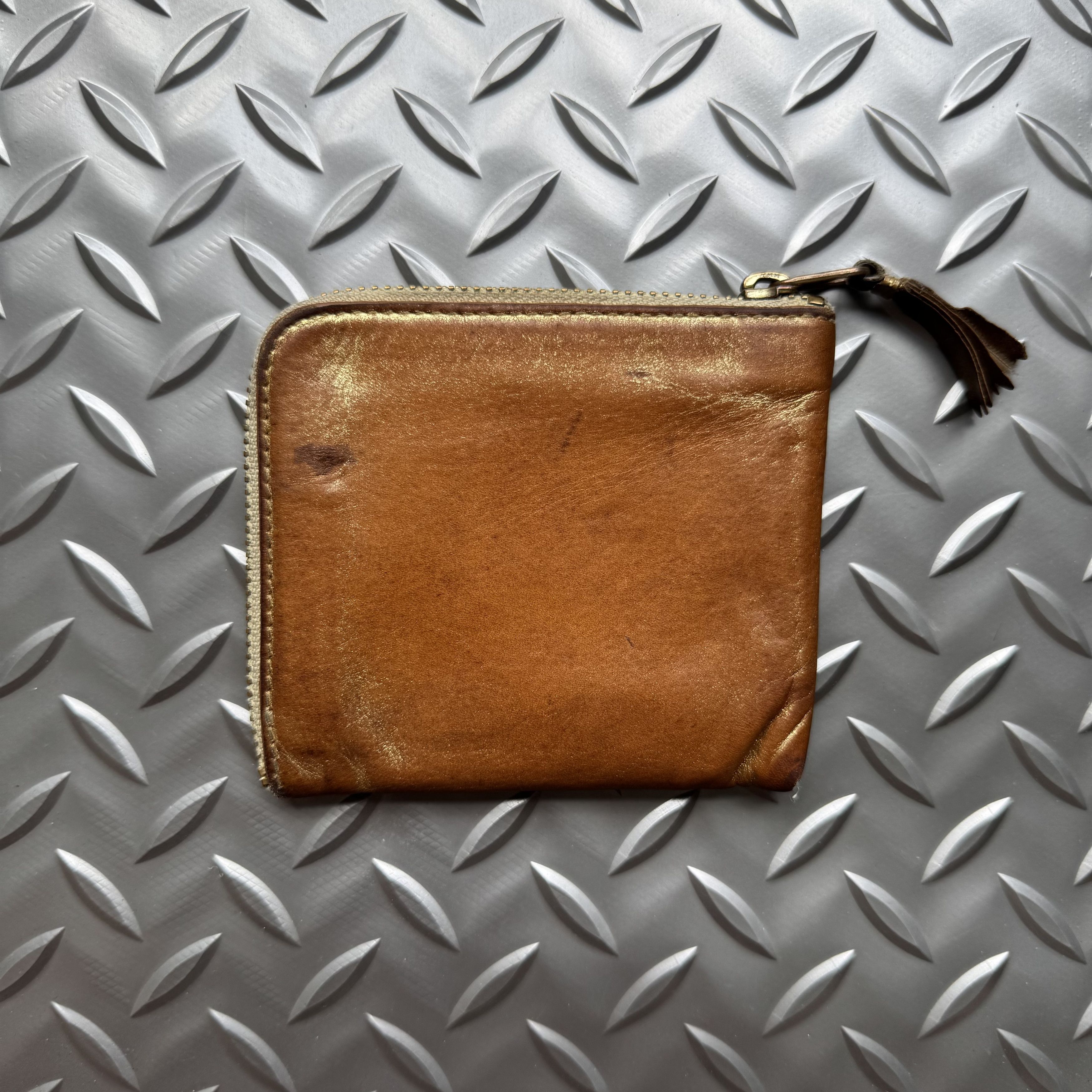 Comme des Garcons Comme des Garçons Wallet Leather Patina Pouch Size ONE SIZE - 3 Thumbnail