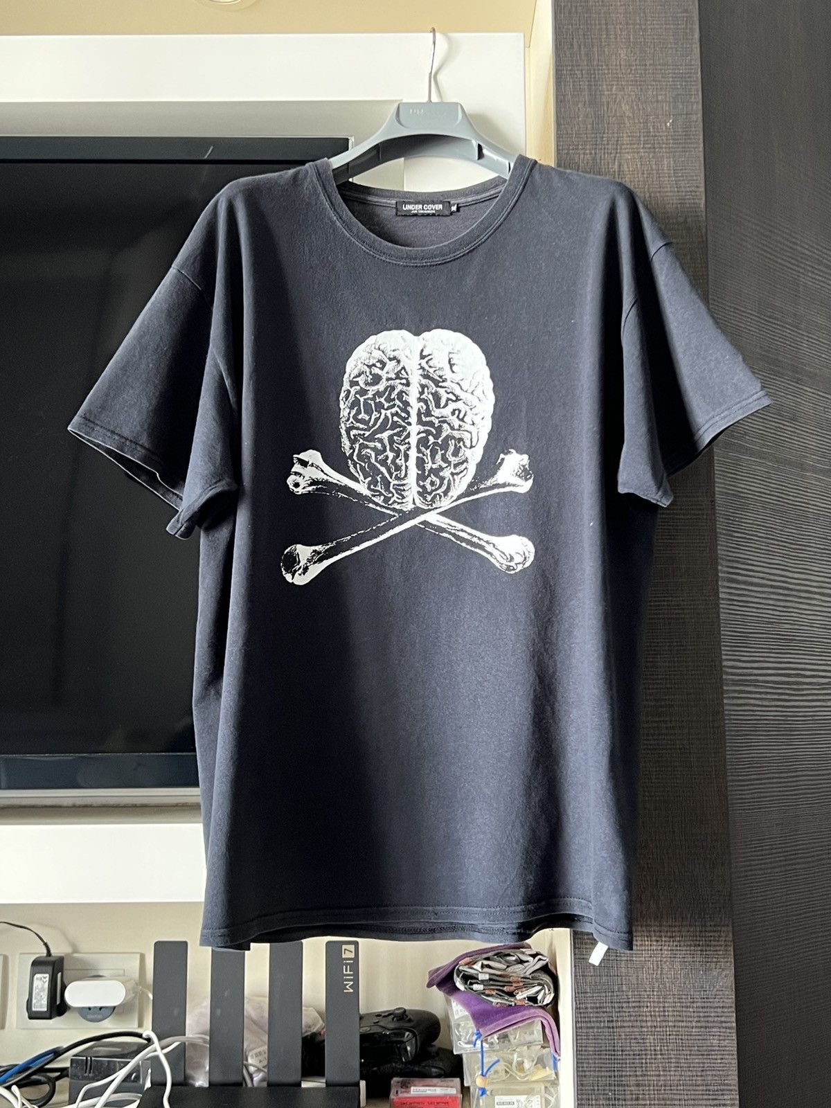 Undercover Undercover Brain/Cross Bone T-Shirt Size US XL / EU 56 / 4 - 1 Thumbnail