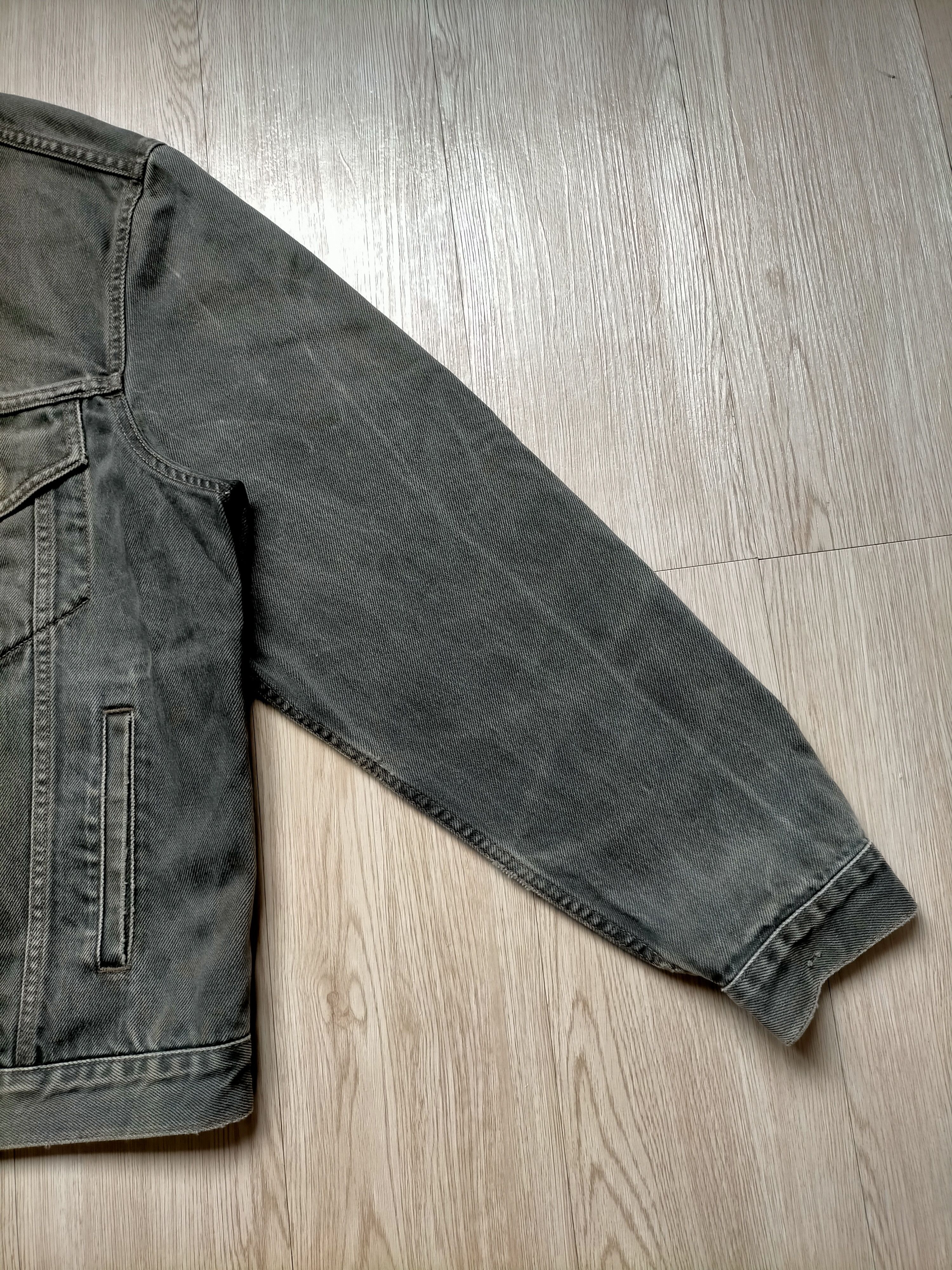 Levi's Vintage 90s Levis 503 Super Black Trucker Jacket Jeans Size US L / EU 52-54 / 3 - 10 Thumbnail