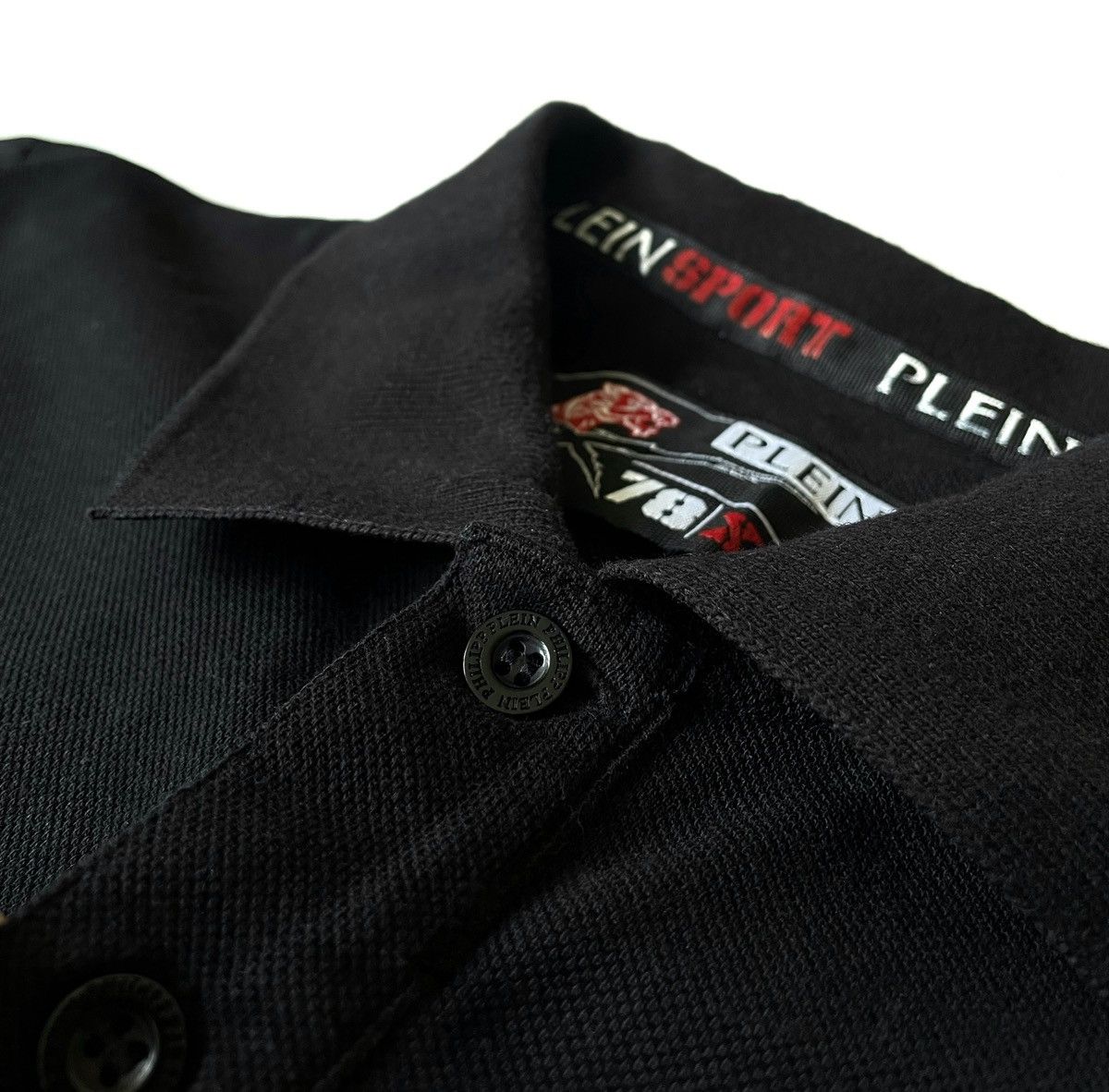Philipp Plein Philipp Plein Sport Black Polo Size XXL Big Logo Luxury Size US XL / EU 56 / 4 - 6 Thumbnail