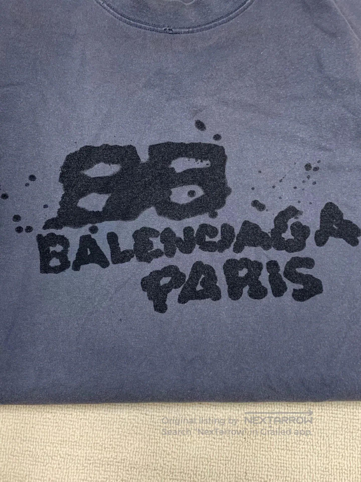 Balenciaga Balenciaga Hand Drawn BB Icon Print T-Shirt. Size US M / EU 48-50 / 2 - 3 Thumbnail