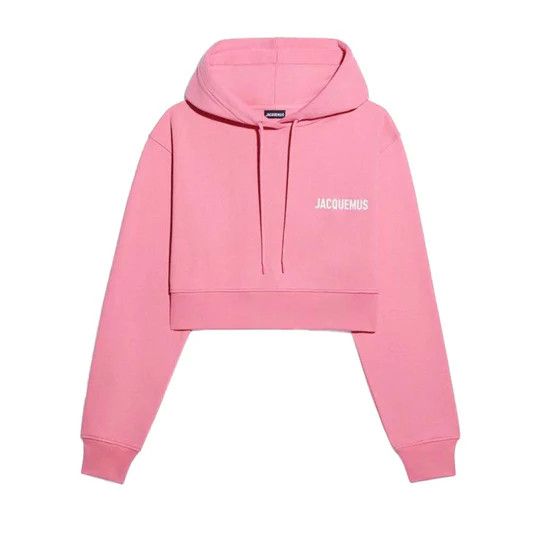 Jacquemus o1mle0325 Le Sweatshirt Court Hoodie in Pink Size XL / US 12-14 / IT 48-50 - 2 Thumbnail