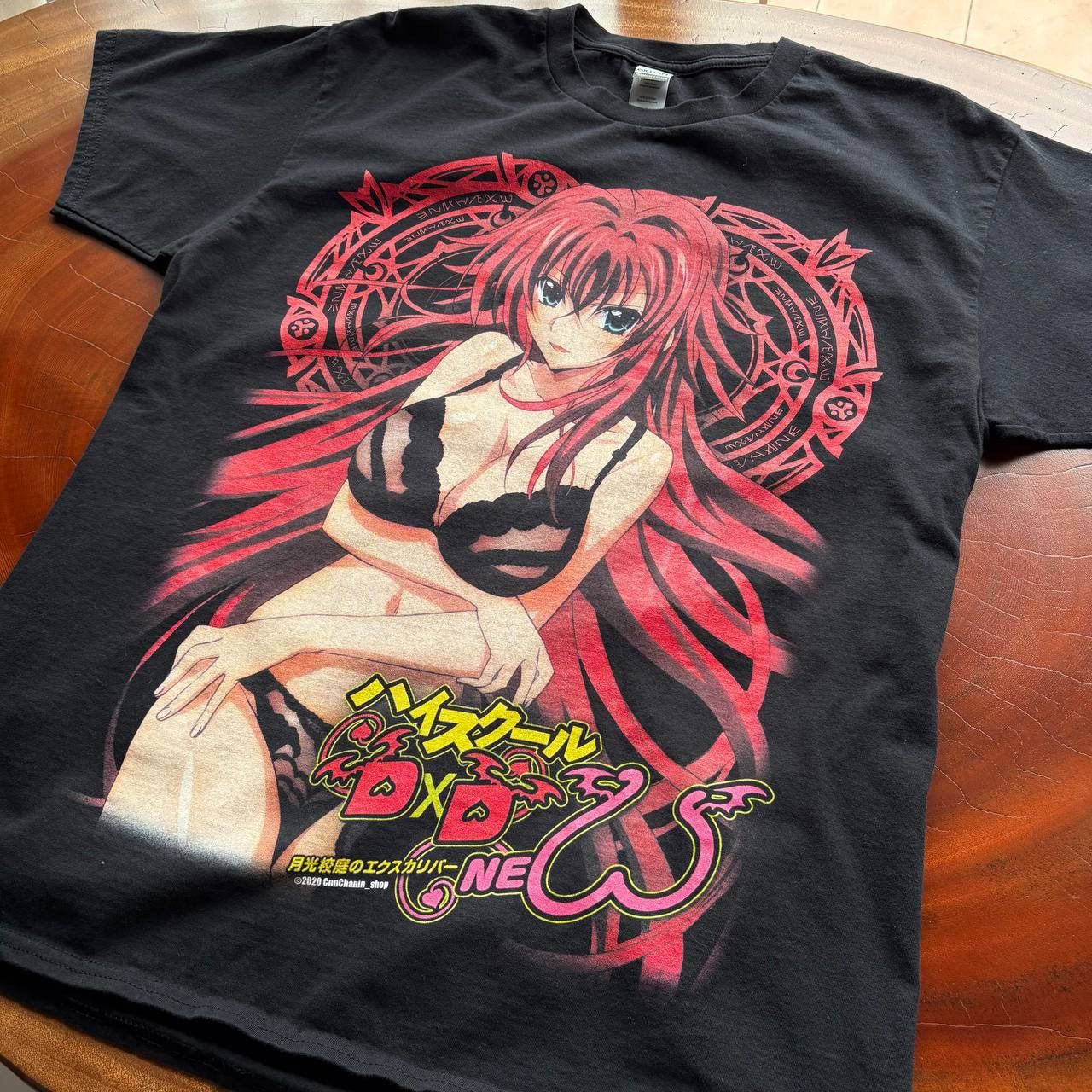 Anime Anime Highschool DxD Rias Gremory Waifu Ecchi Tee Size US XL / EU 56 / 4 - 7 Thumbnail