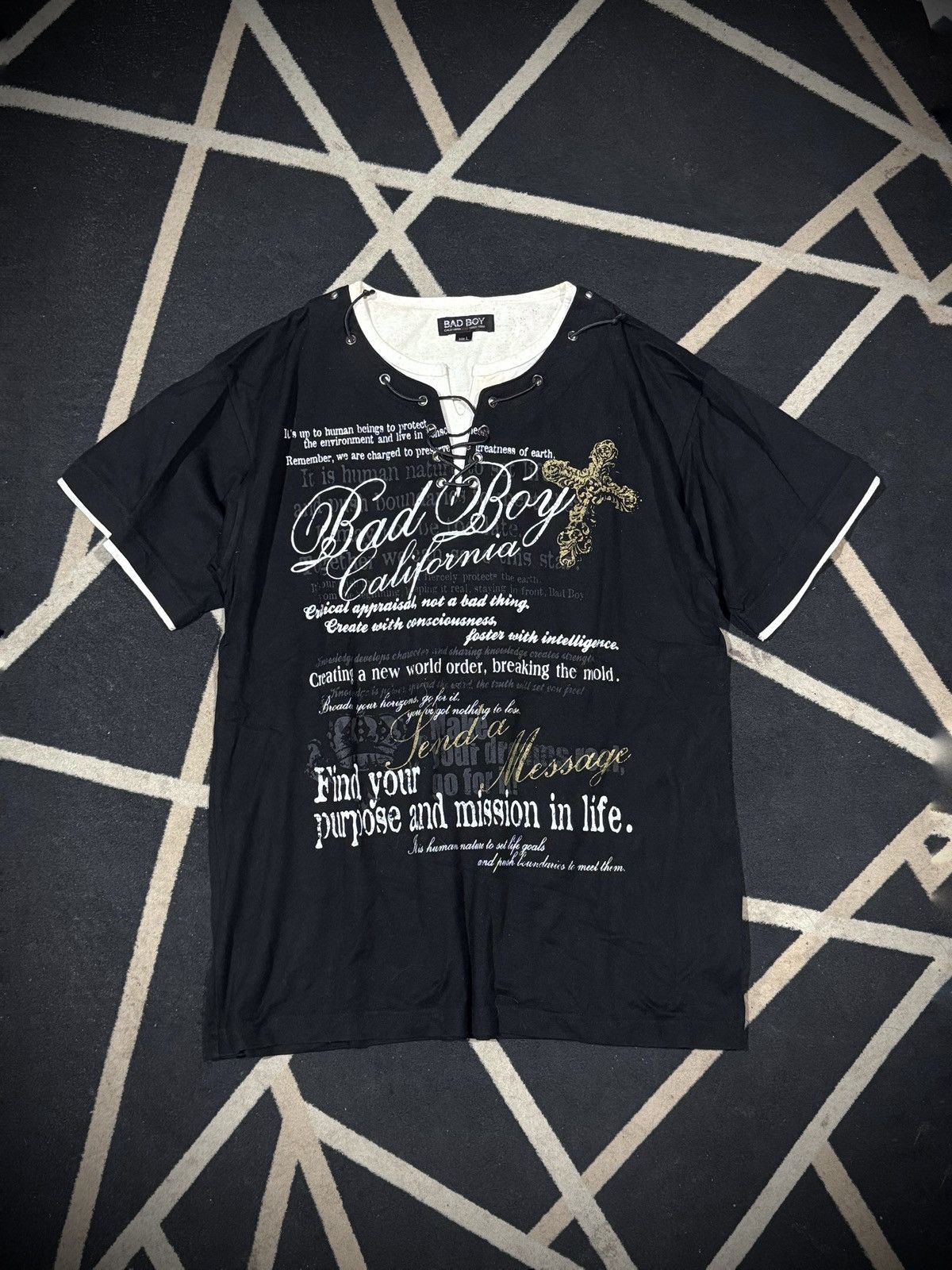Hysteric Glamour Japanese Poem Badboy ifsixwasnine Lgb Style Size US L / EU 52-54 / 3 - 1 Thumbnail