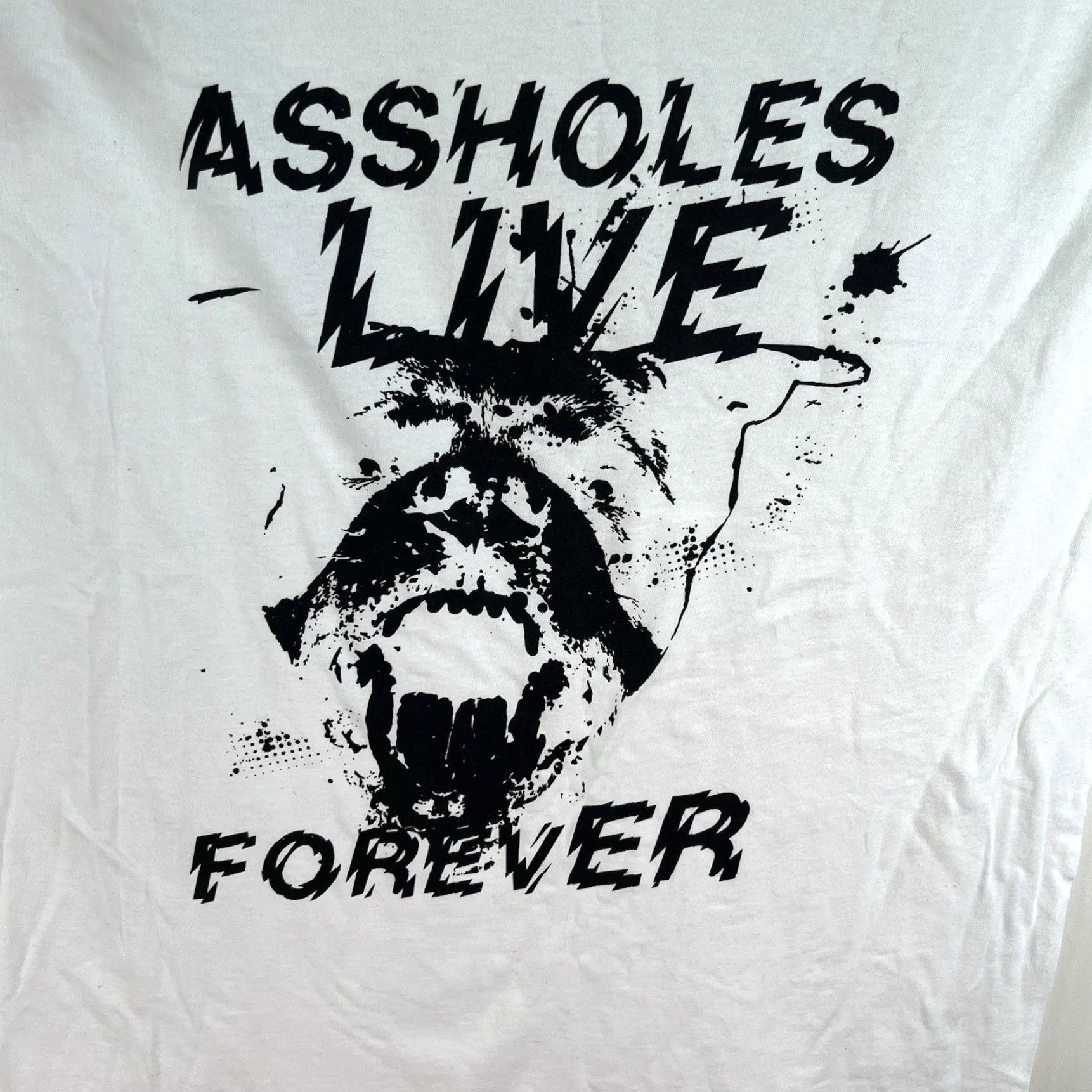 Olive VINTAGE ALF Men T-Shirt Short Sleeve Crew Neck Graphic Print XL White Summer Casual Classic Funny Size US XL / EU 56 / 4 - 3 Thumbnail
