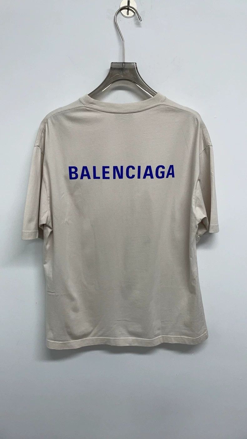 Balenciaga Balenciaga Letter round neck short sleeve T-shirt Size US M / EU 48-50 / 2 - 5 Thumbnail