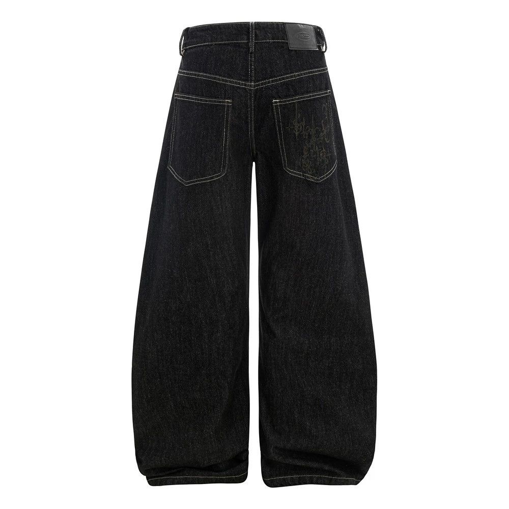 Jean Men's high street straight workwear scimitar jeans Size US 32 / EU 48 - 2 Thumbnail