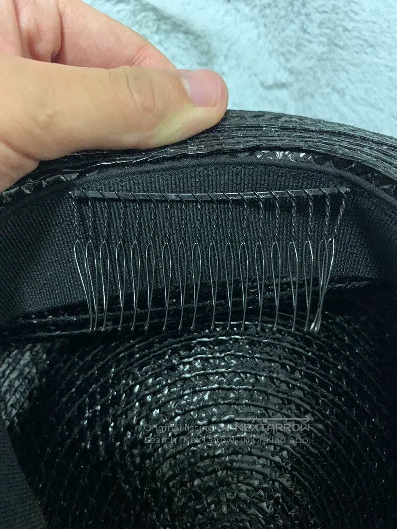 Saint Laurent Paris Saint Laurent Paris Woven Top Hat Size ONE SIZE - 4 Thumbnail