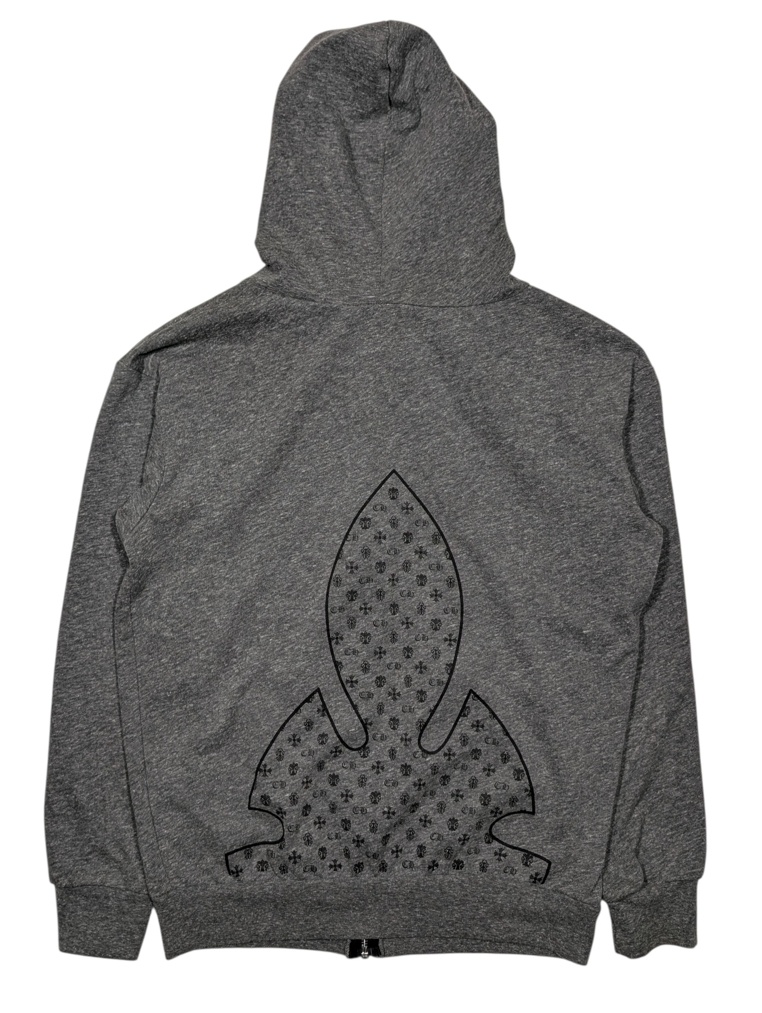 Chrome Hearts Motif Fleur Zip-Up Hoodie Size US M / EU 48-50 / 2 - 2 Thumbnail