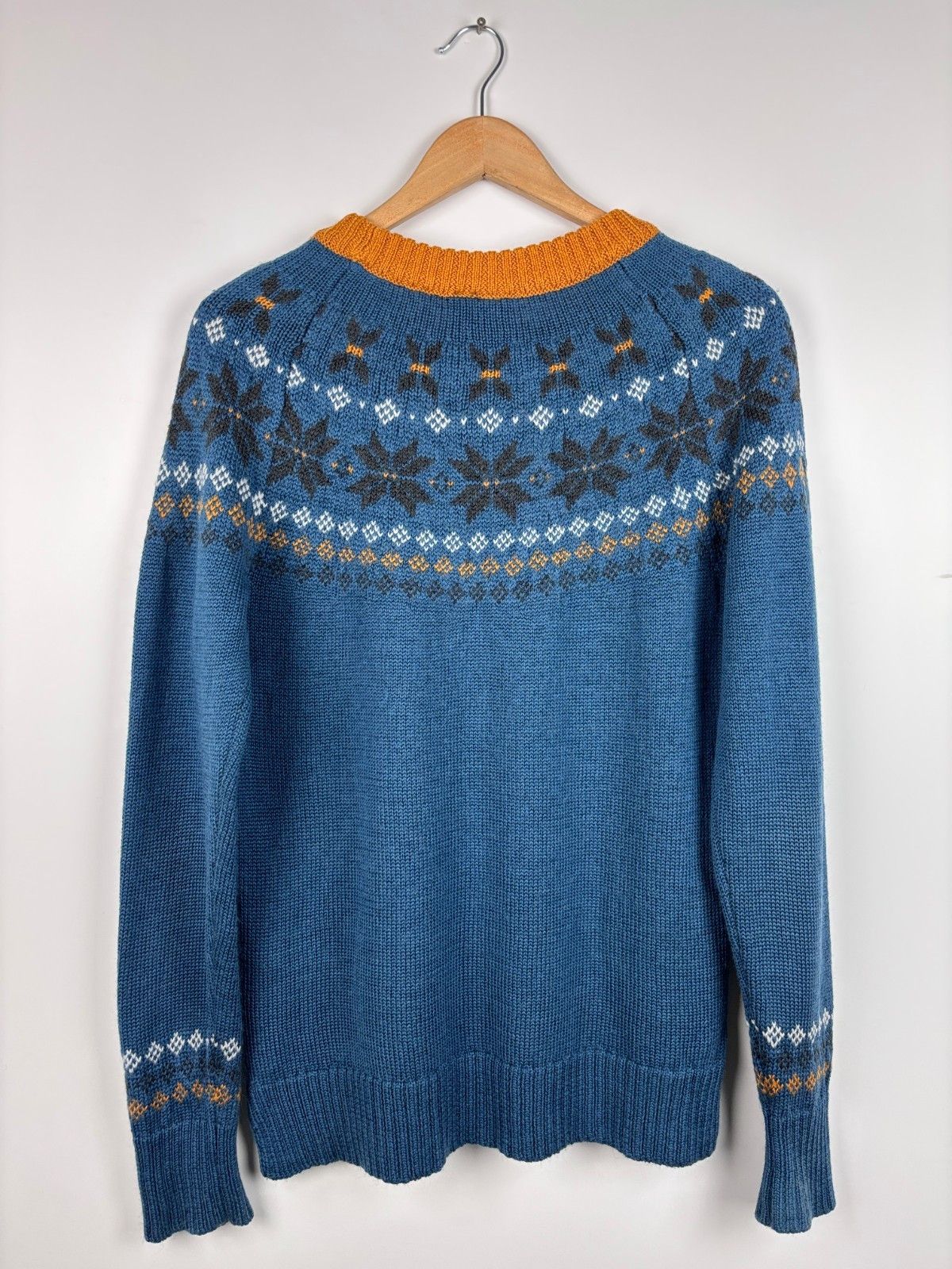 Ulvang Ulvang Tyrol Fair Isle Sweater Wool Tencel Norway Jumper L Size L / US 10 / IT 46 - 6 Thumbnail