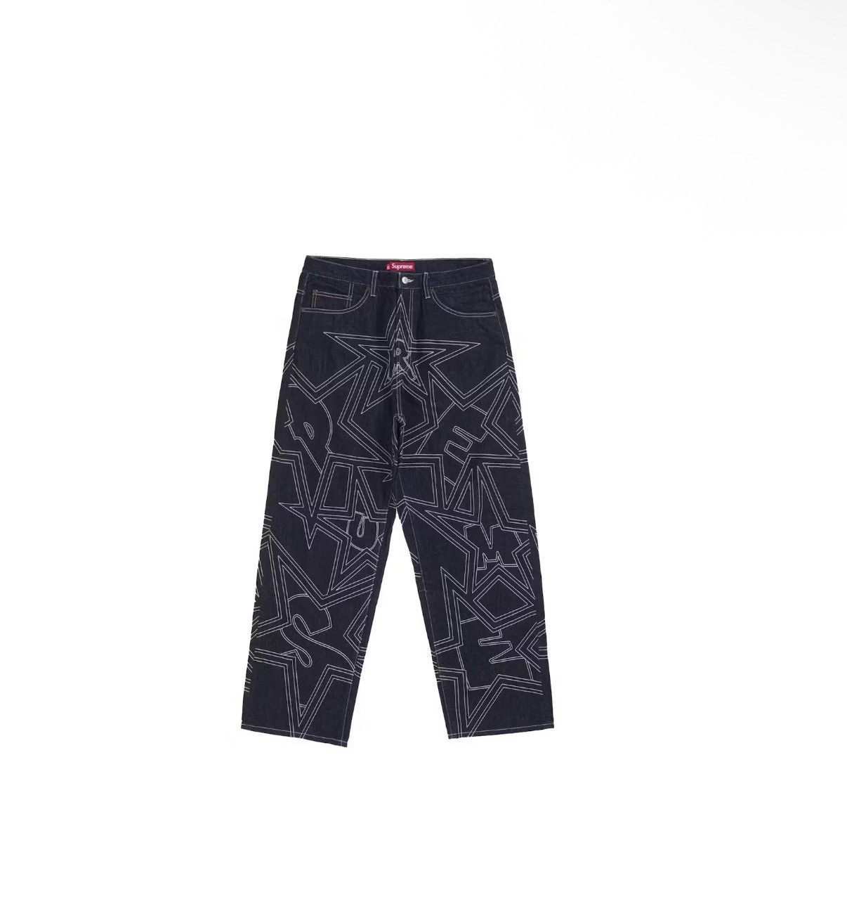 パンツ Supreme Regular Jean \"Dirty Indigo\" Supreme Regular Jean (FW25) - $168