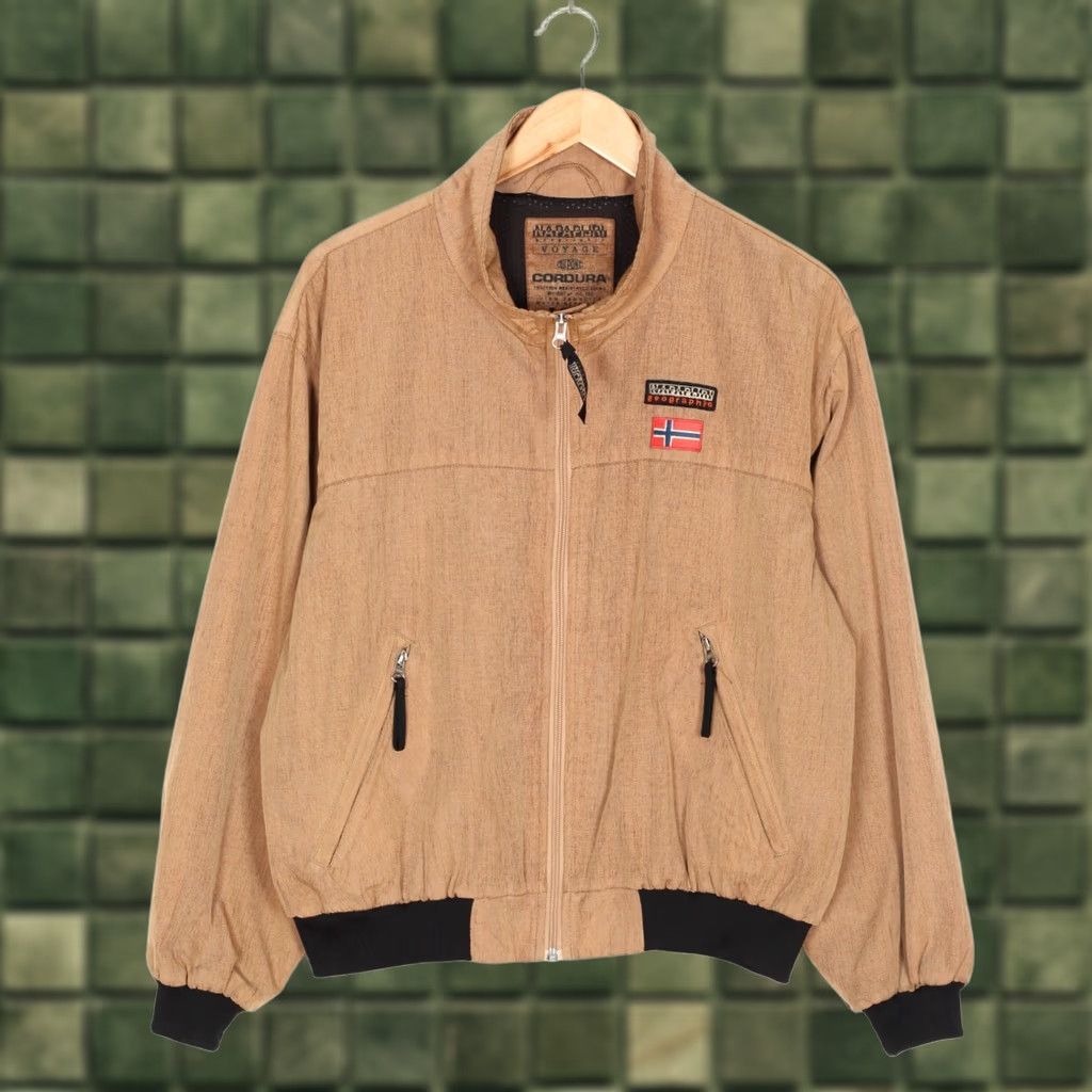 Napapijri NAPAPIJRI Cordura Bomber Jacket Men Size S Water Repellent MJ3224 Size US S / EU 44-46 / 1 - 1 Thumbnail