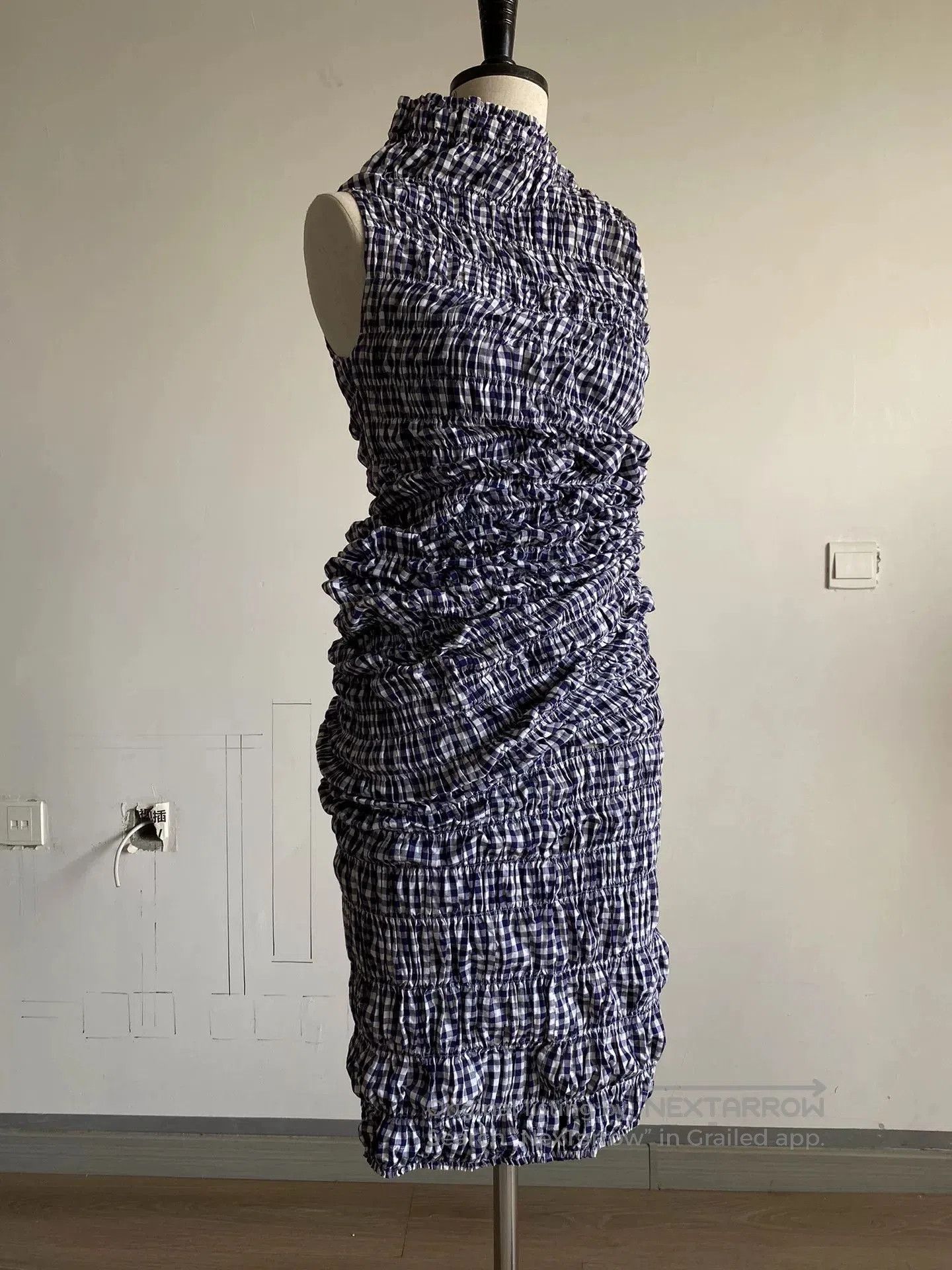 Comme des Garcons COMME des GARCONS Archive Plaid Dress. Size US 38 / EU 54 - 2 Thumbnail