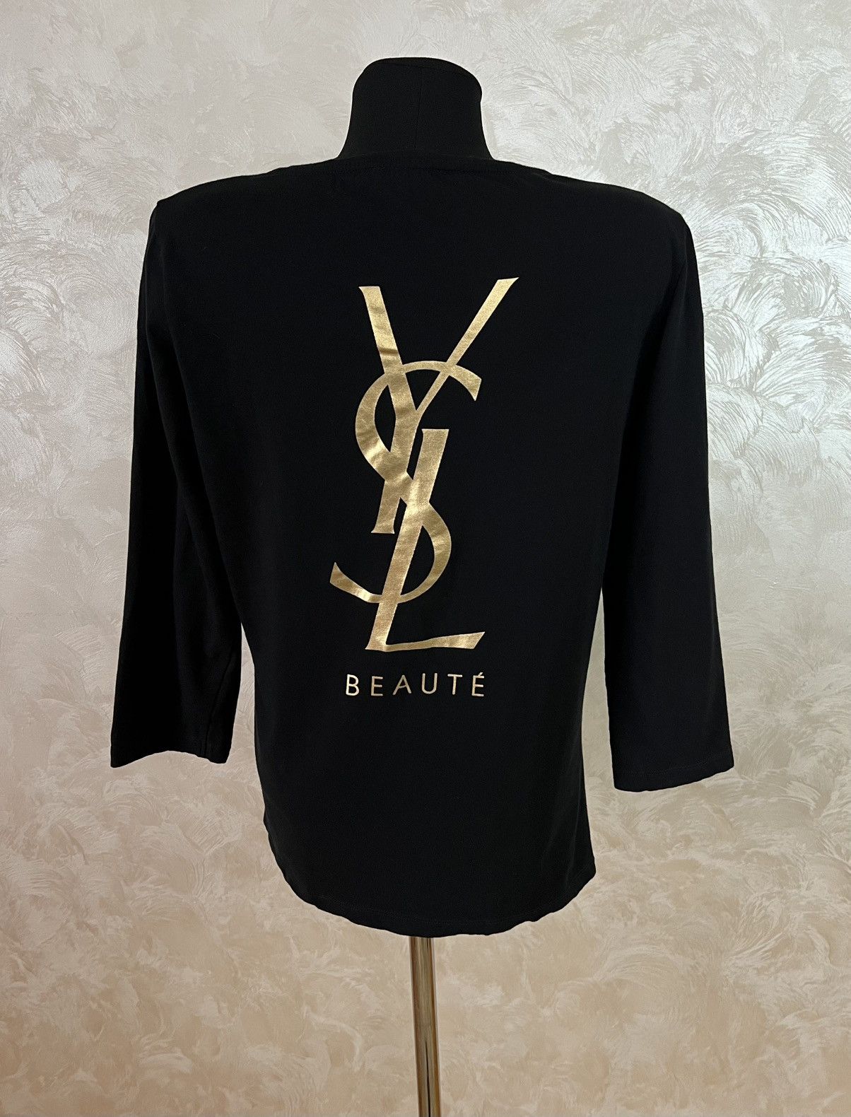 Yves Saint Laurent Yves Saint Laurent Uniform Big Logo Long-sleeve Size L / US 10 / IT 46 - 1 Thumbnail
