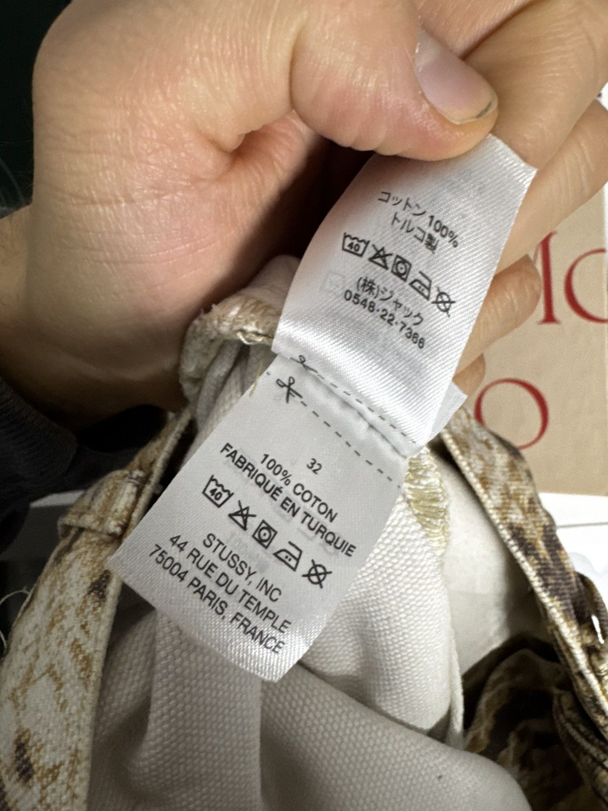 Stussy STUSSY WASHED CANVAS BIG OL JEANS PYTHON HYPE STREETWEAR Size US 32 / EU 48 - 6 Thumbnail