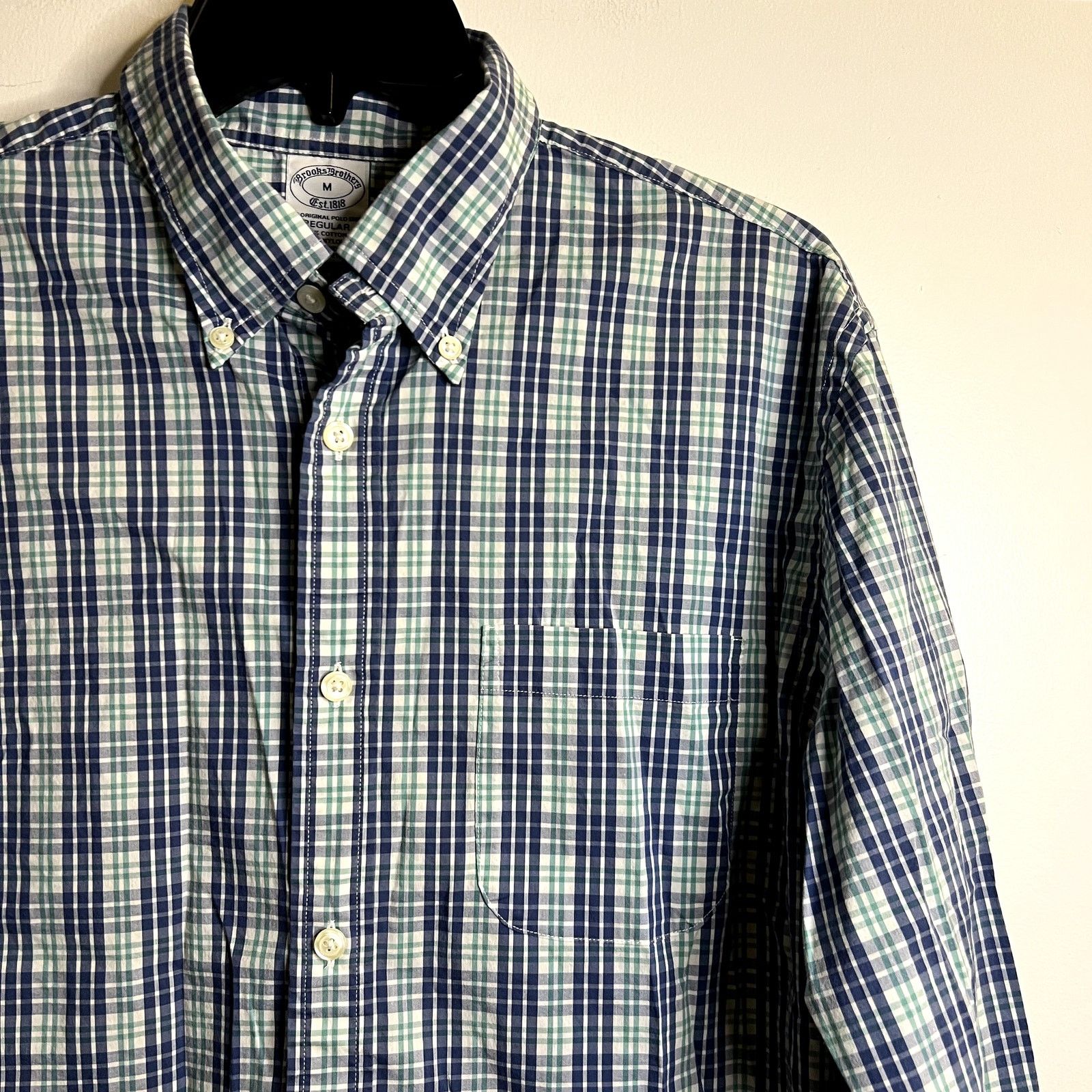 Brooks Brothers Brooks Brothers the original polo plaid button shirt size M Size US M / EU 48-50 / 2 - 2 Thumbnail