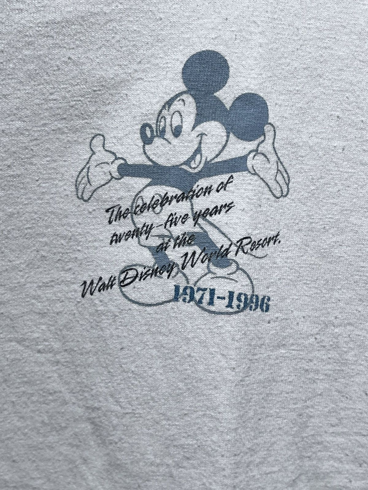 Disney Vintage Walt Disney 25th anniversary tee 1996 Size US L / EU 52-54 / 3 - 1 Thumbnail
