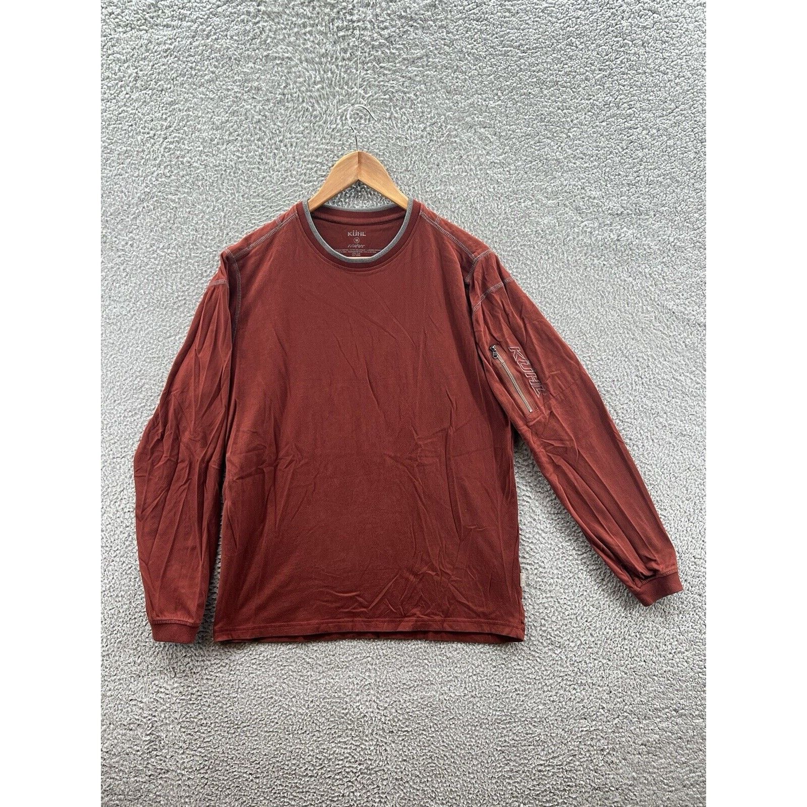 Kuhl Kuhl Wildfire Long Sleeve Men’s Medium Zip Pocket Crewneck Size US M / EU 48-50 / 2 - 1 Thumbnail