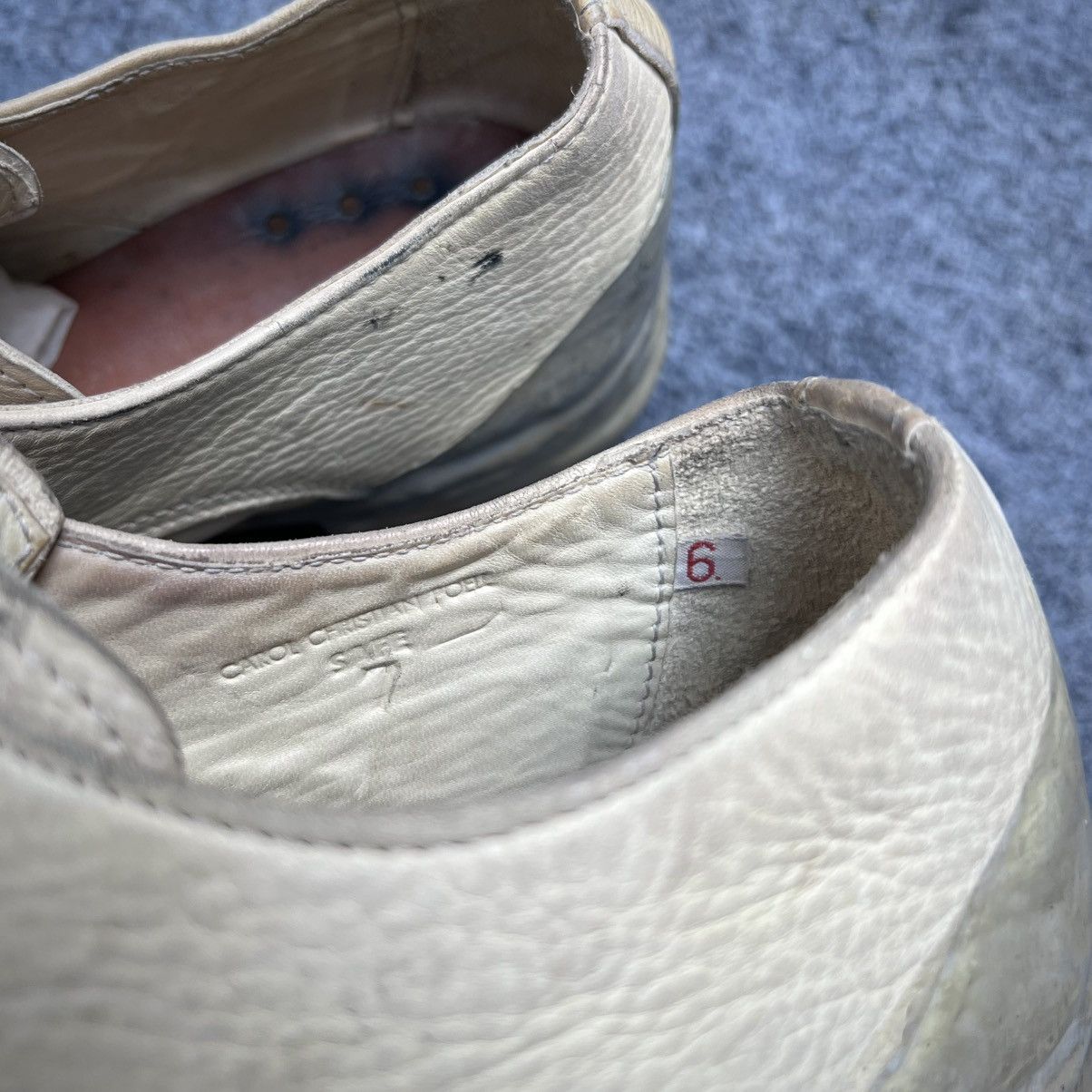 Carol Christian Poell Carol Christian Poell Cream Derby Shoe AM/2600LR Size US 9.5 / EU 42-43 - 10 Thumbnail