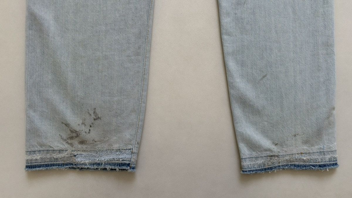 Gallery Dept. Ken 5001 Reworked Washed Blue Jeans Size US 36 / EU 52 - 20 Thumbnail