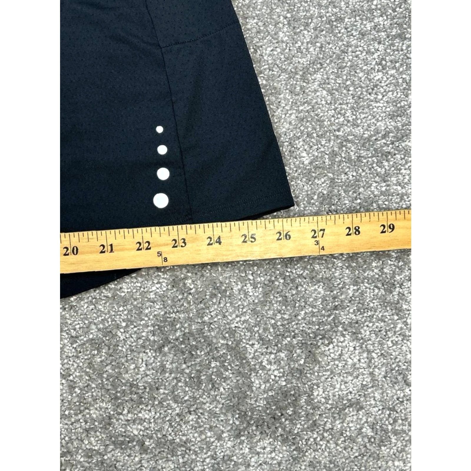Vintage LL Bean Skort XL Regular Gray Compression Liner Logo Stretch Golf Women Size 40" / US 18 - 3 Thumbnail