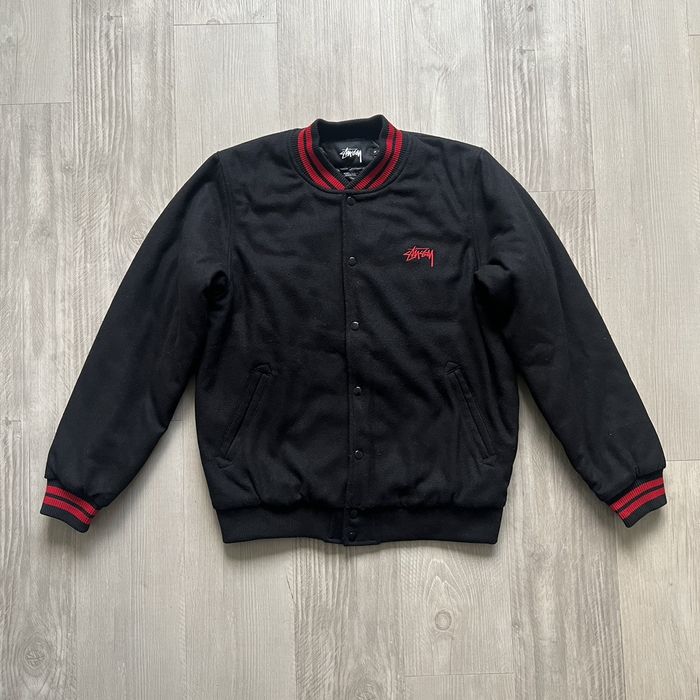 Stussy Stussy ‘World Tribe’ Varsity bomber | Grailed