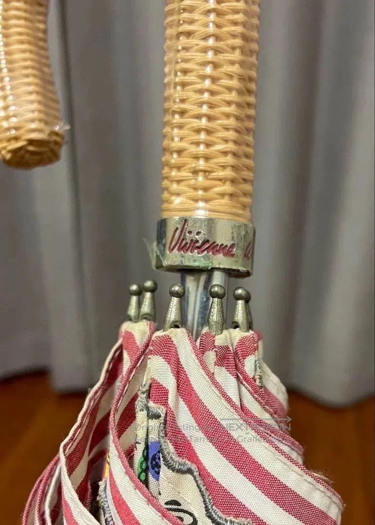 Vivienne Westwood Vivienne Westwood Long Handle Umbrella. Size ONE SIZE - 6 Thumbnail