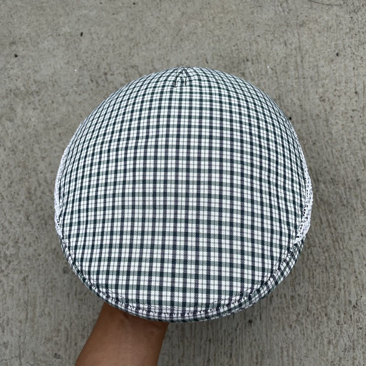 image of Beretta x Retro Hat Multicolored Tartan Mix Mesh Flat Cap By Hangsung, Men's (Size 38)