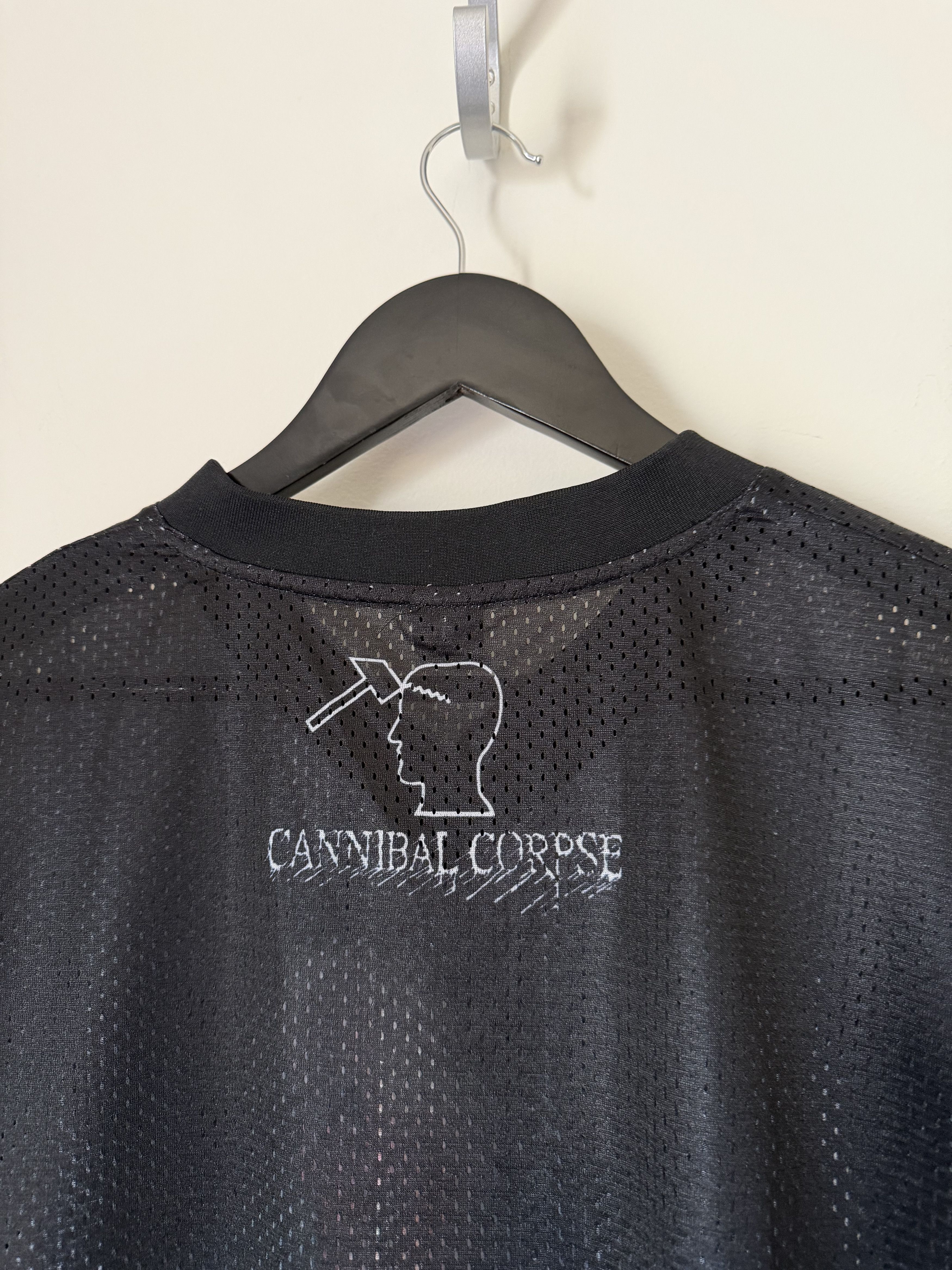 Brain Dead Brain Dead Cannibal Corpse Football Jersey in Black Size US L / EU 52-54 / 3 - 7 Thumbnail